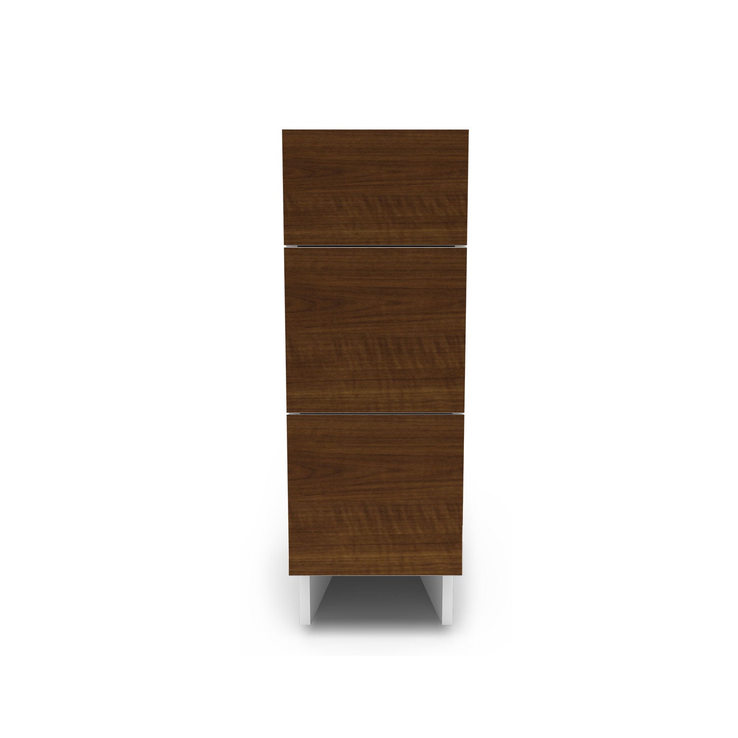 Meuble de cuisine bas - 3 tiroirs fini bois