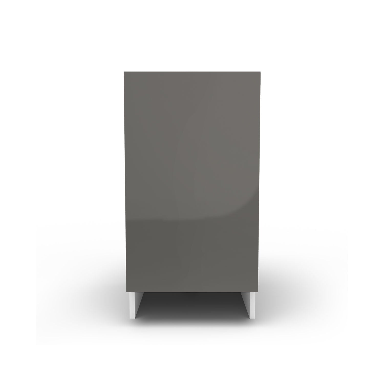Meuble de cuisine bas - porte fini lustré