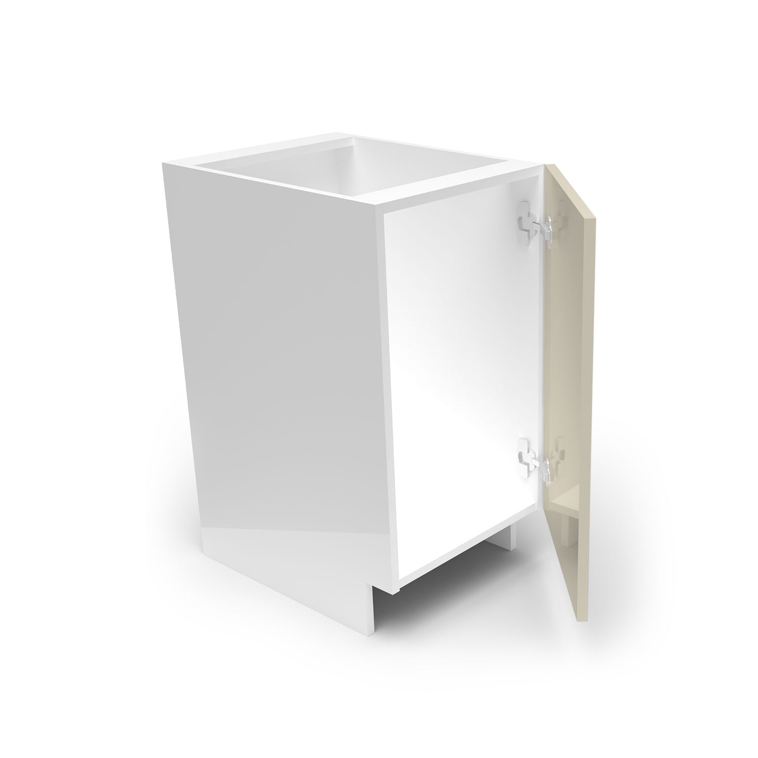Meuble de cuisine bas - porte fini lustré