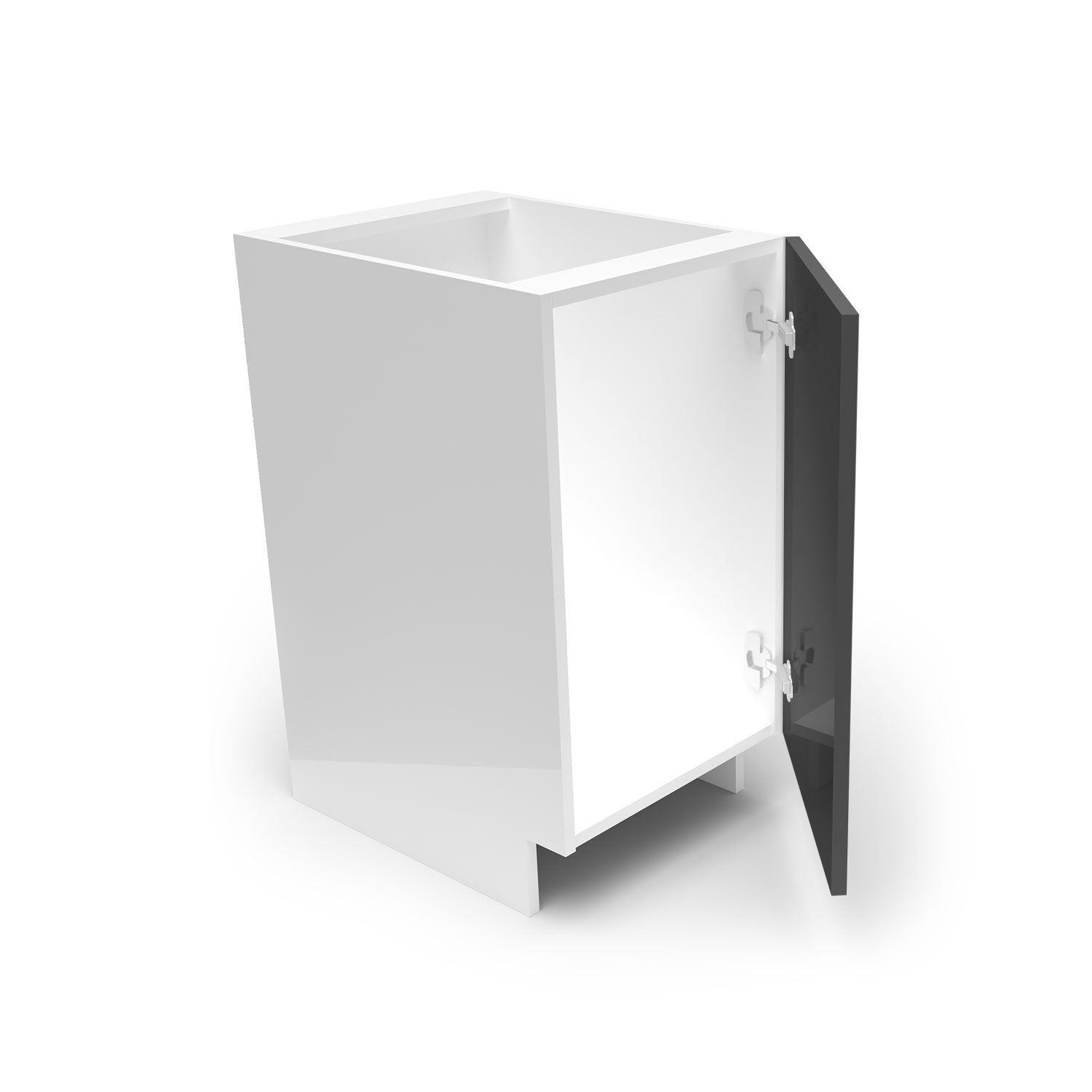 Meuble de cuisine bas - porte fini lustré