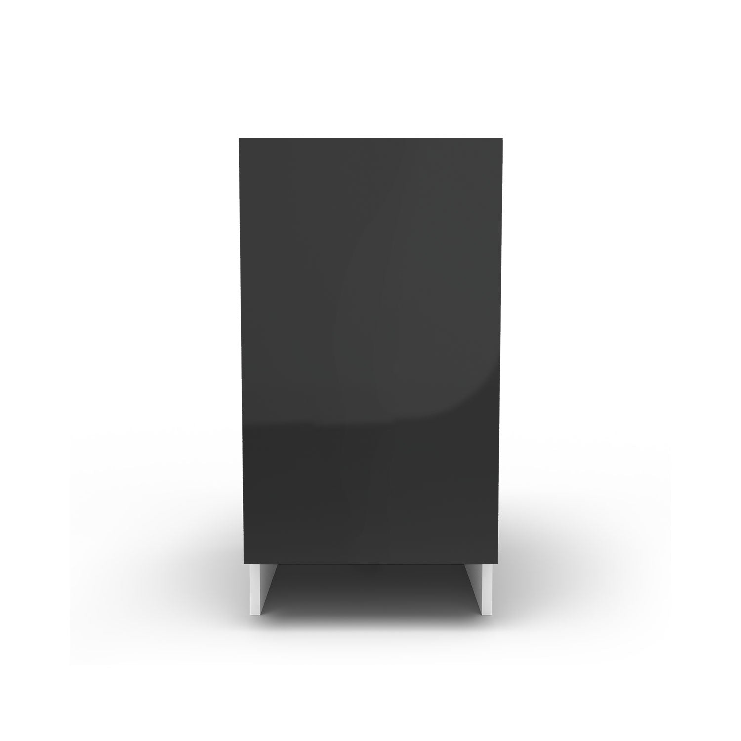 Meuble de cuisine bas - porte fini lustré