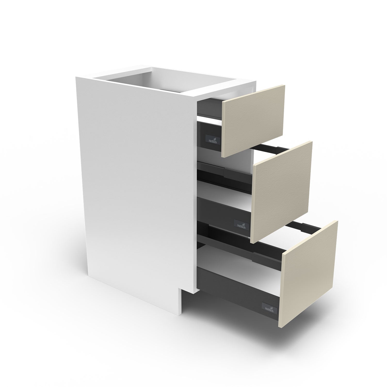Meuble de cuisine bas - 3 tiroirs