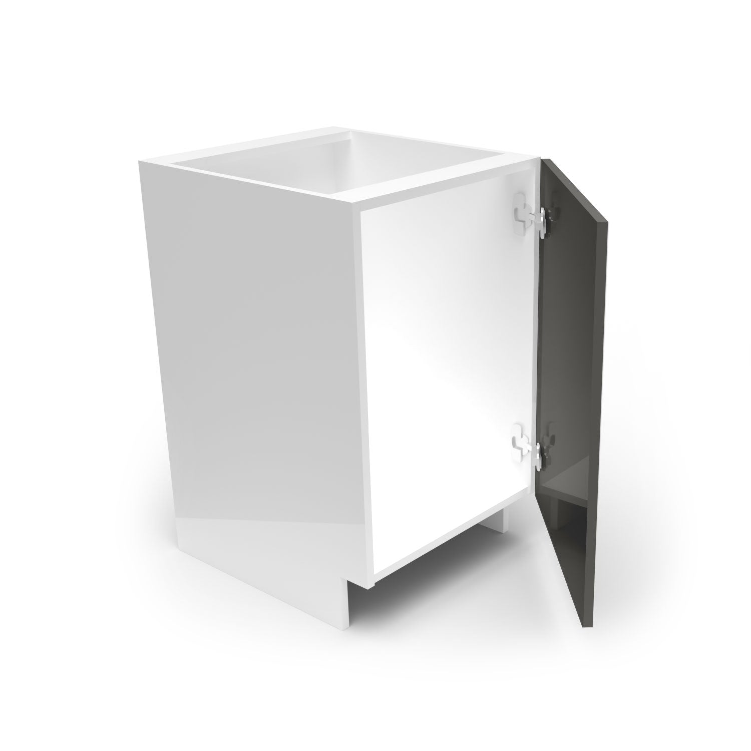 Meuble de cuisine bas - porte fini lustré