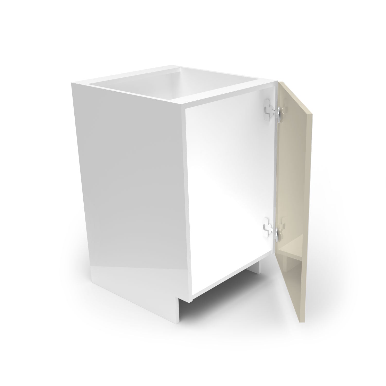 Meuble de cuisine bas - porte fini lustré
