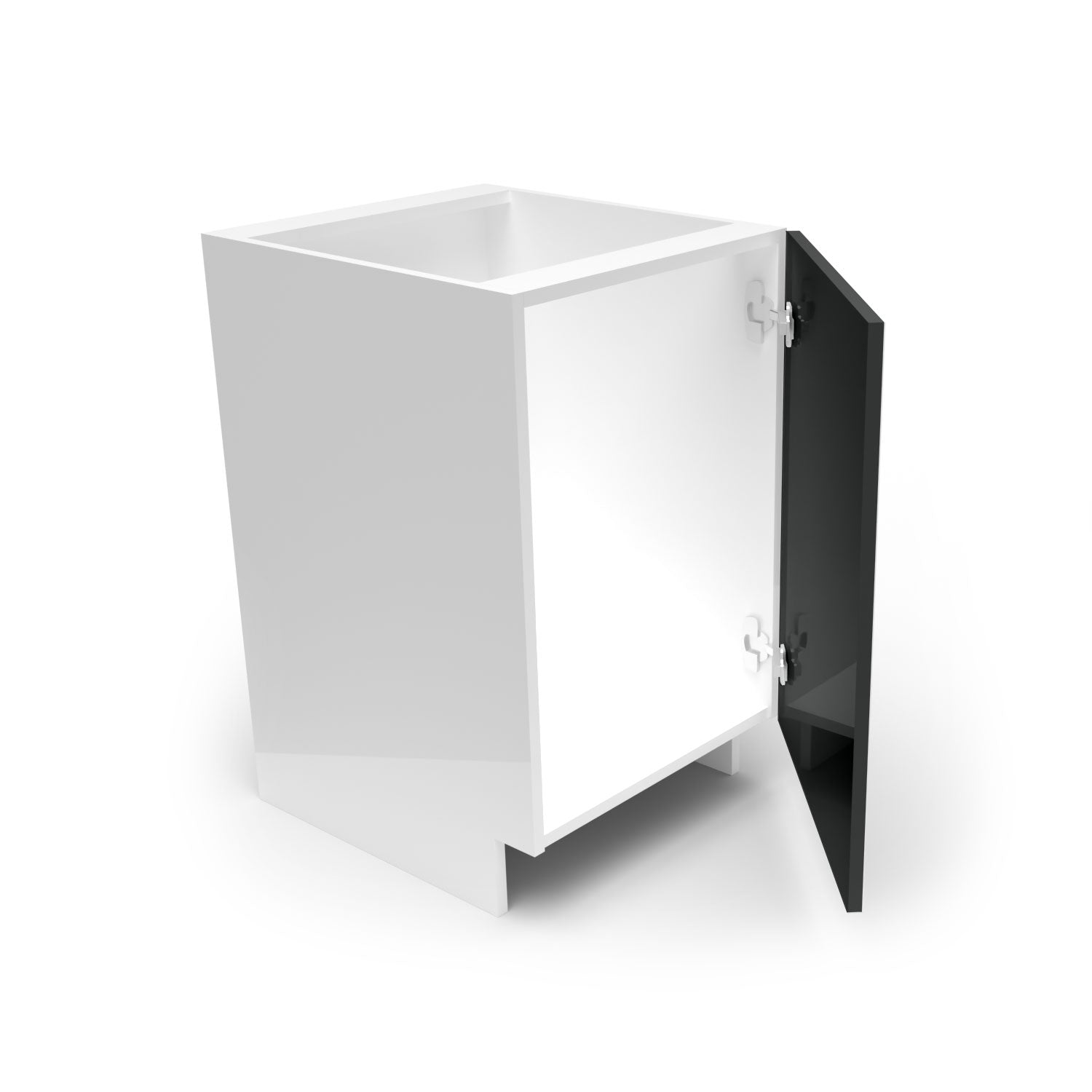 Meuble de cuisine bas - porte fini lustré