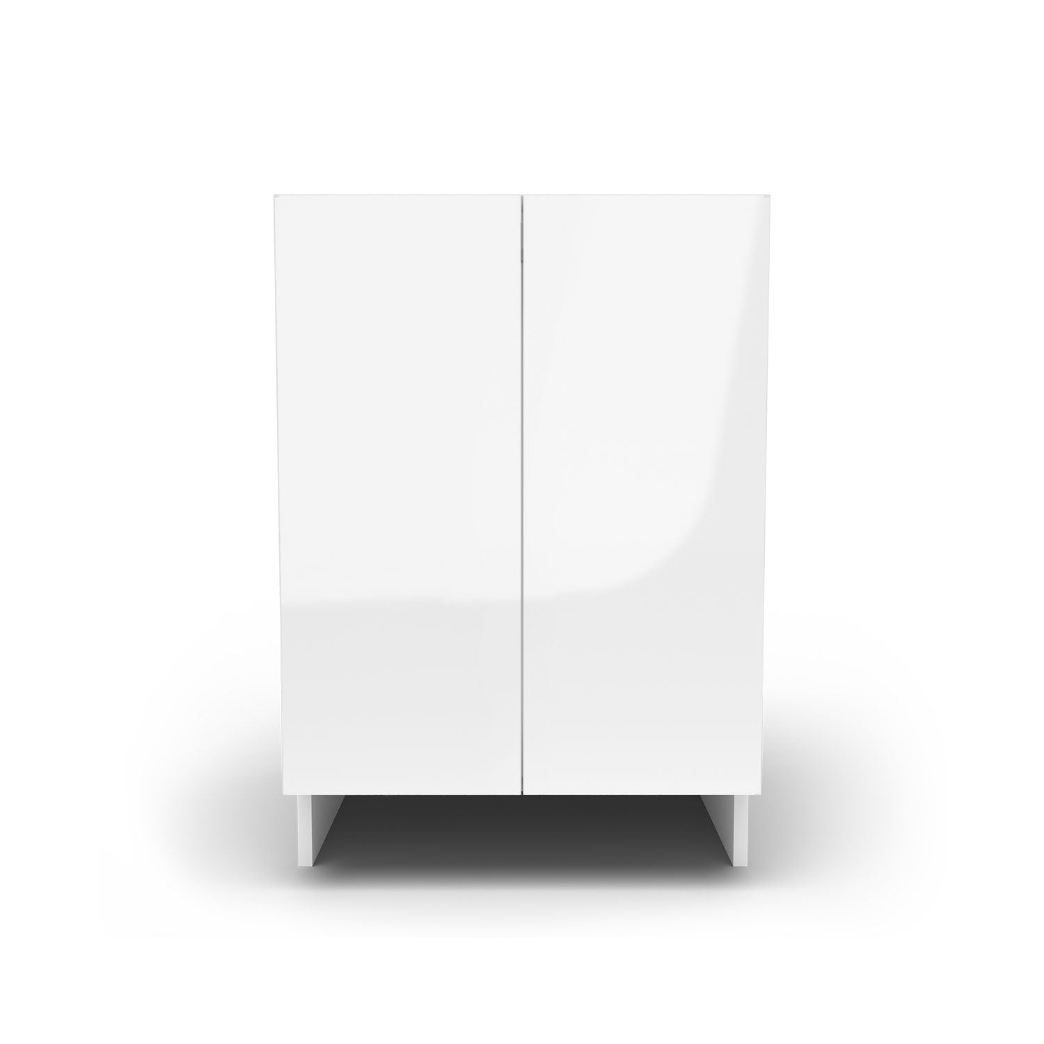 Meuble de cuisine bas - porte fini lustré