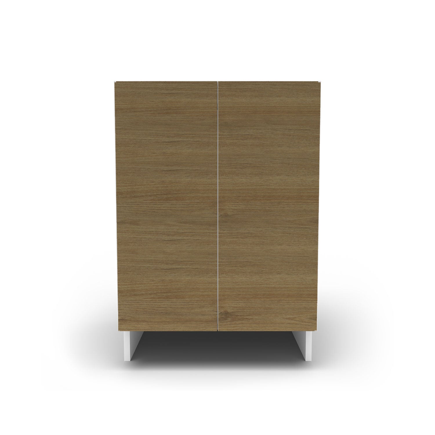 Meuble de cuisine bas - porte fini bois