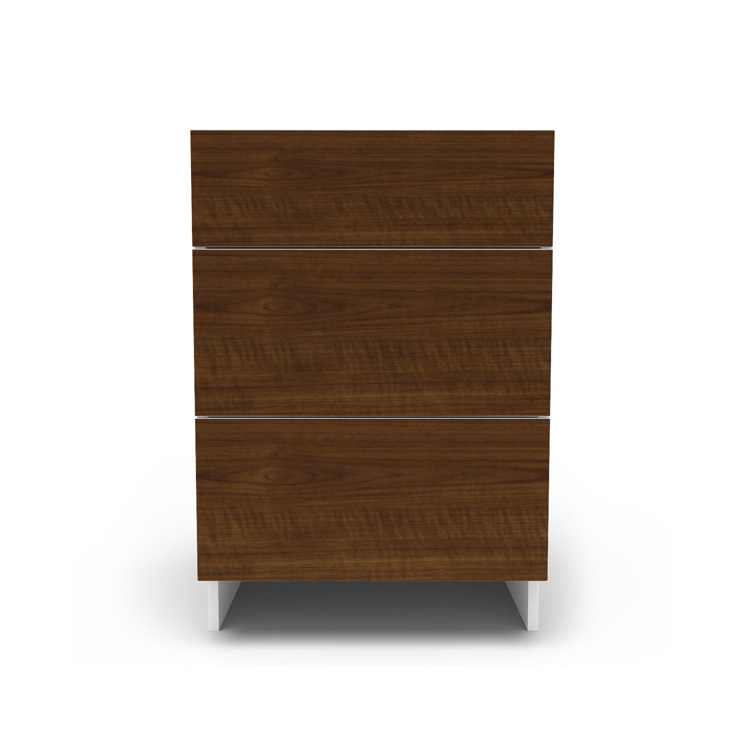 Meuble de cuisine bas - 3 tiroirs fini bois