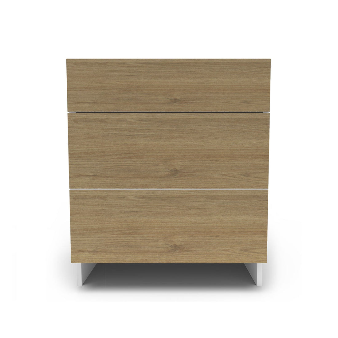 Meubles de cuisine bas - Plaque/tiroirs fini bois