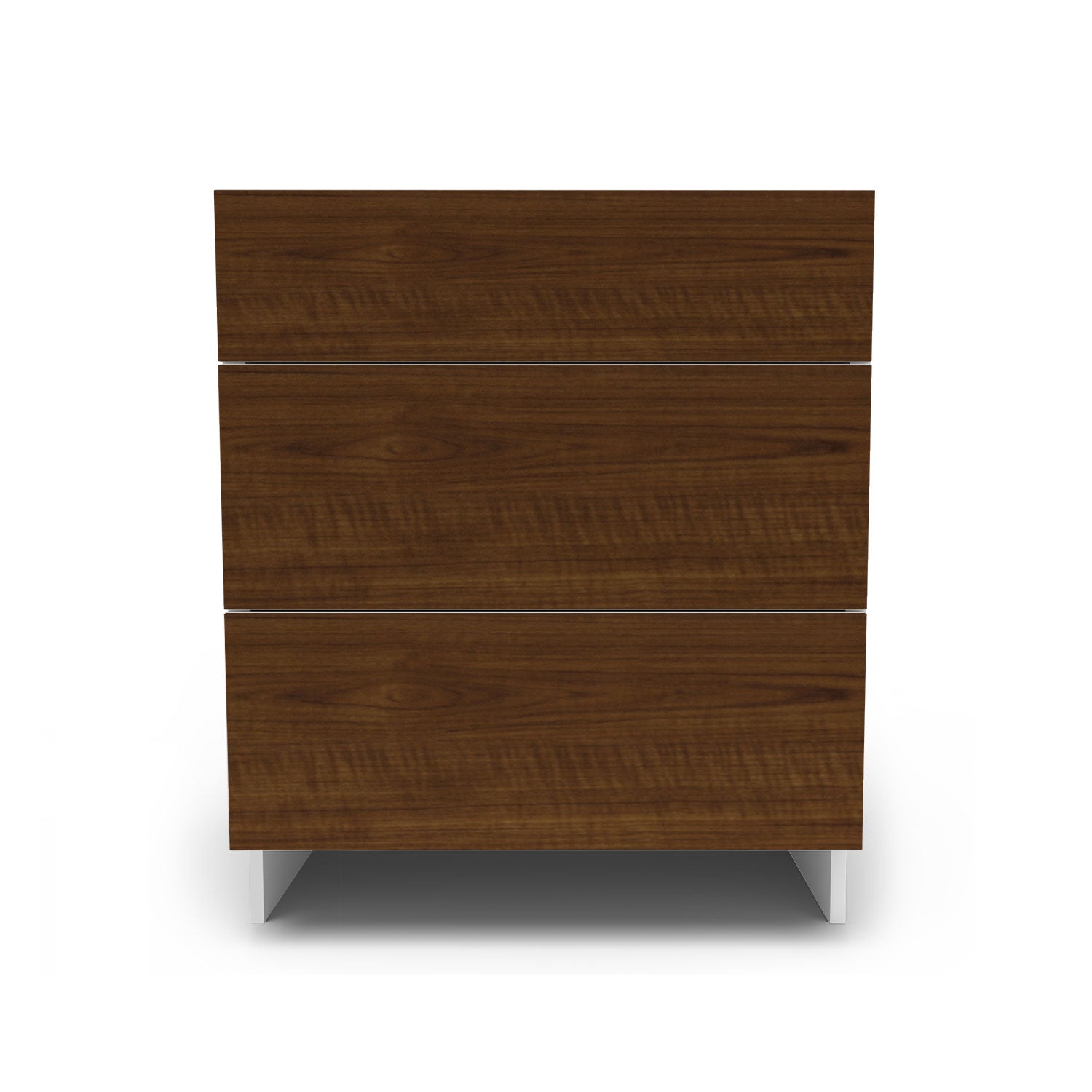 Meuble de cuisine bas - 3 tiroirs fini bois