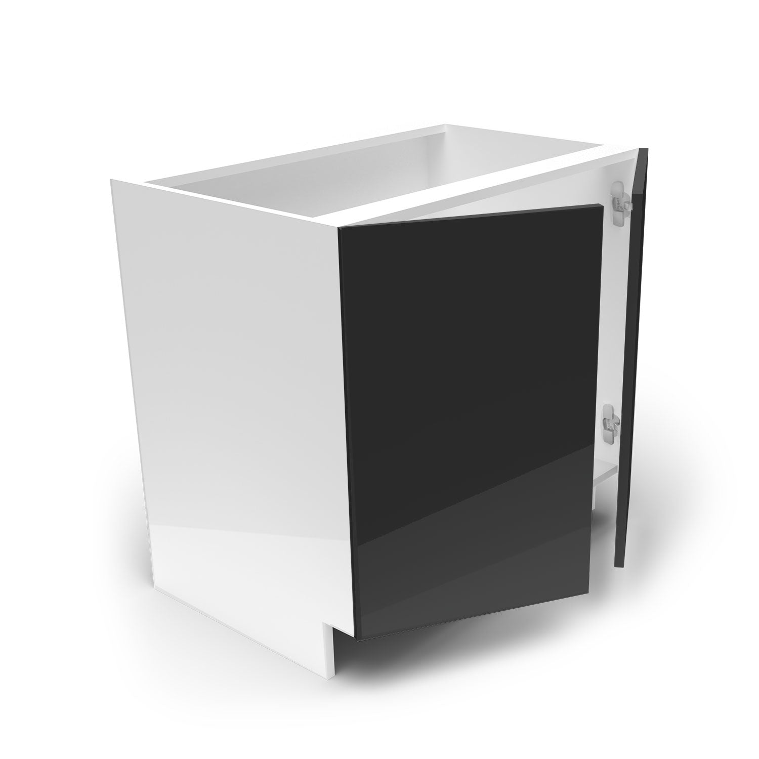 Meuble de cuisine bas - porte fini lustré