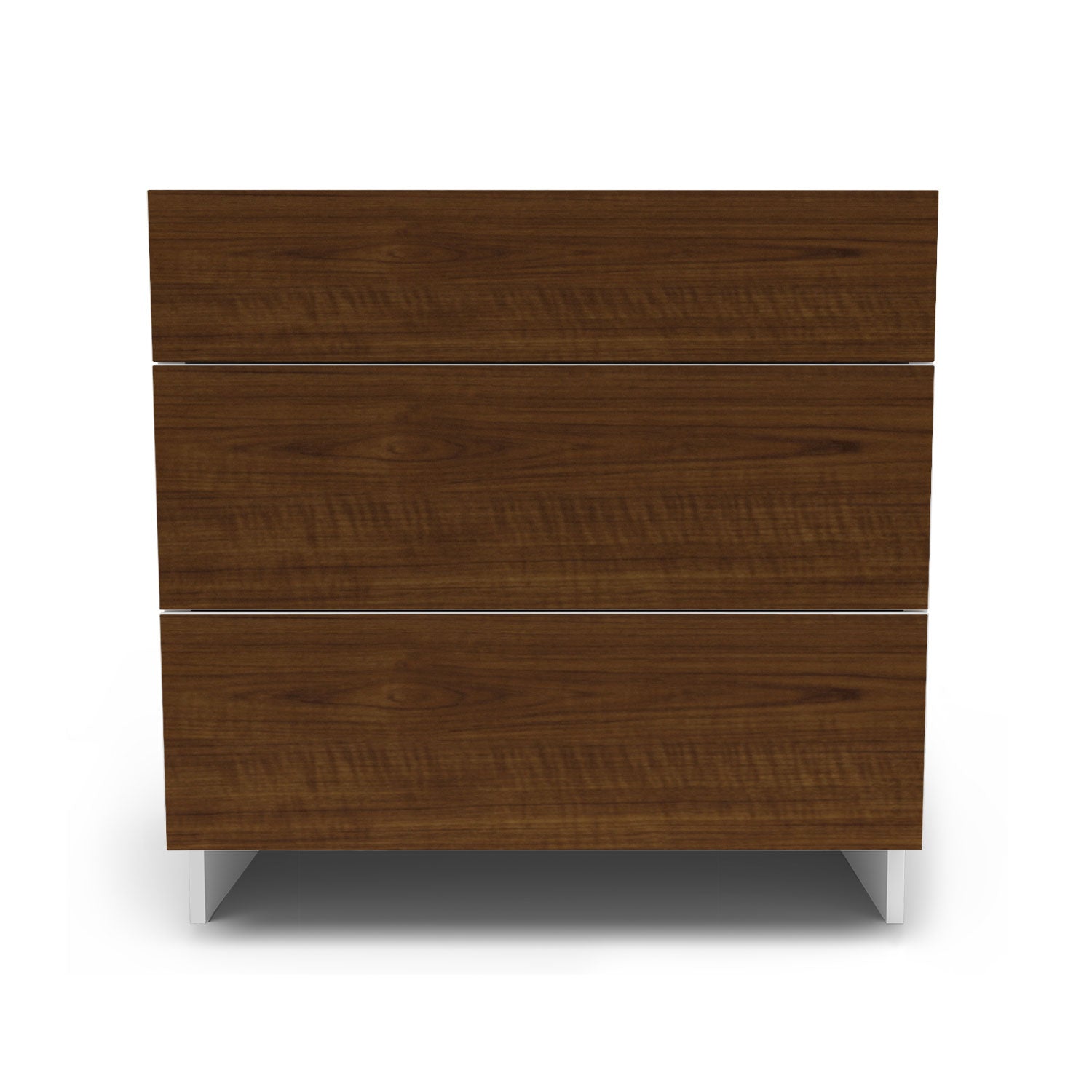 Meuble de cuisine bas - 3 tiroirs fini bois