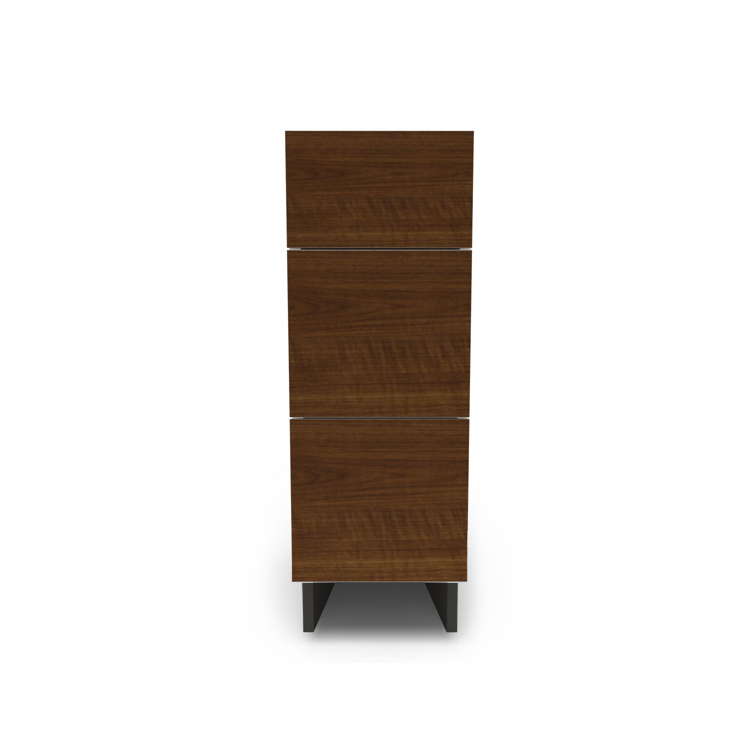 Meuble de cuisine bas - 3 tiroirs fini bois