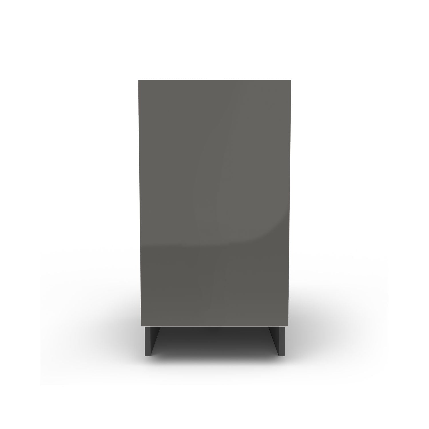 Meuble de cuisine bas - porte fini lustré