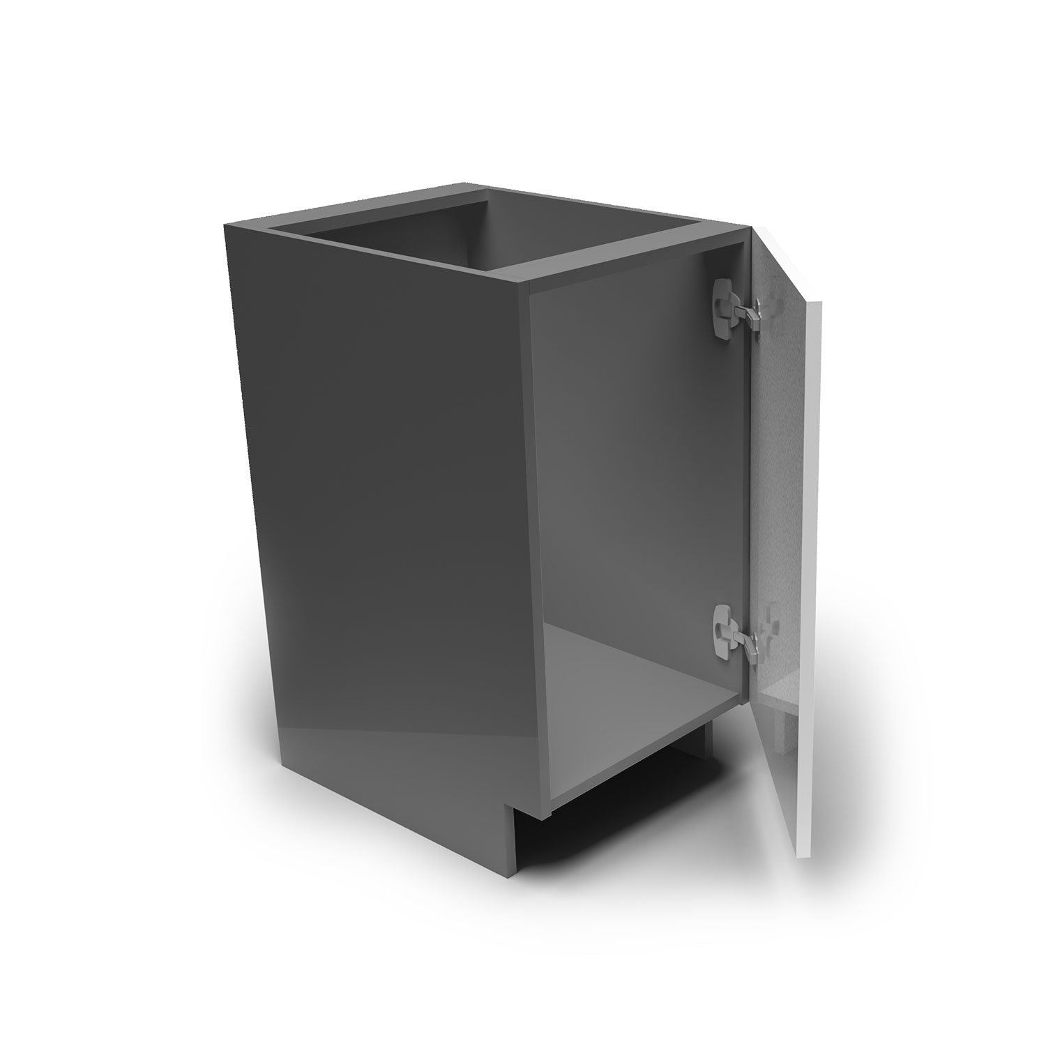 Meuble de cuisine bas - porte fini lustré