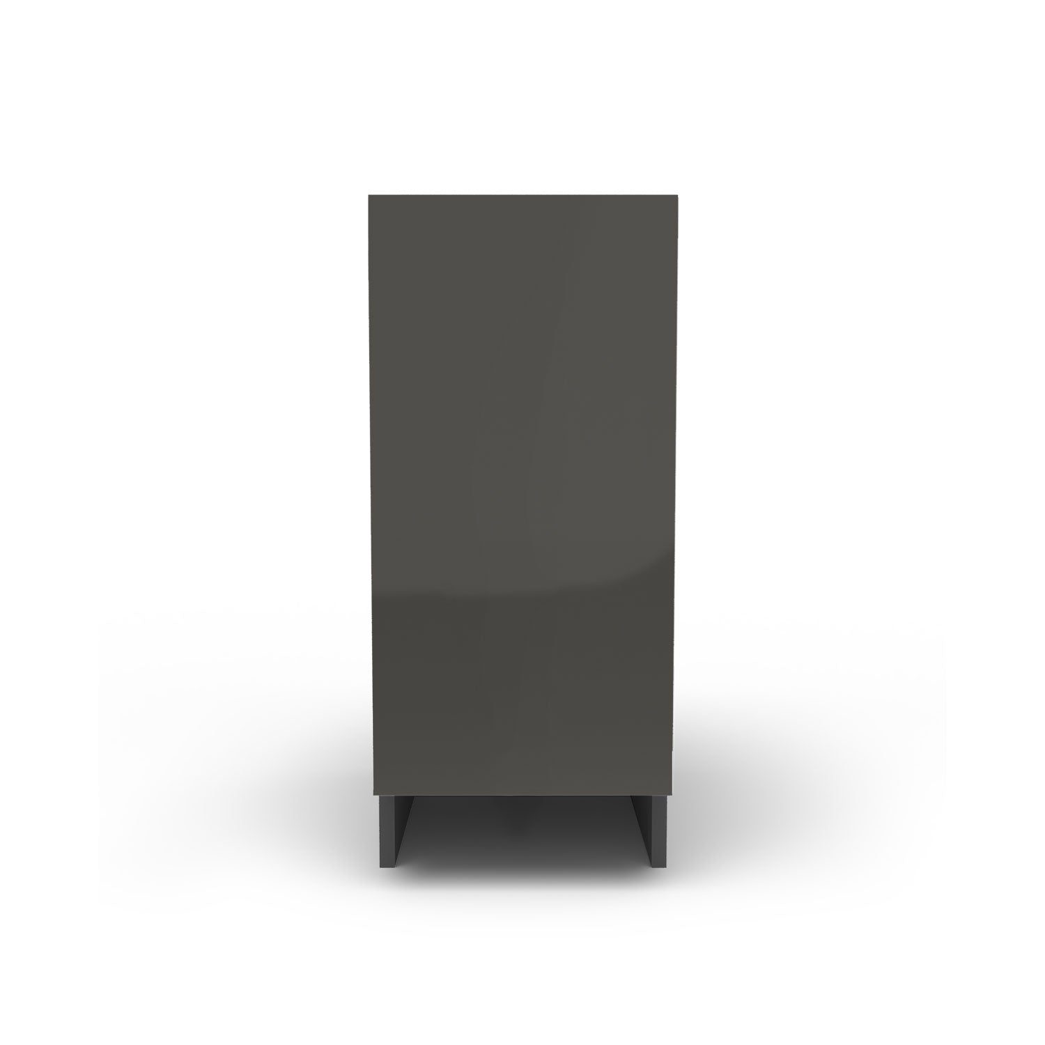 Meuble de cuisine bas - porte fini lustré