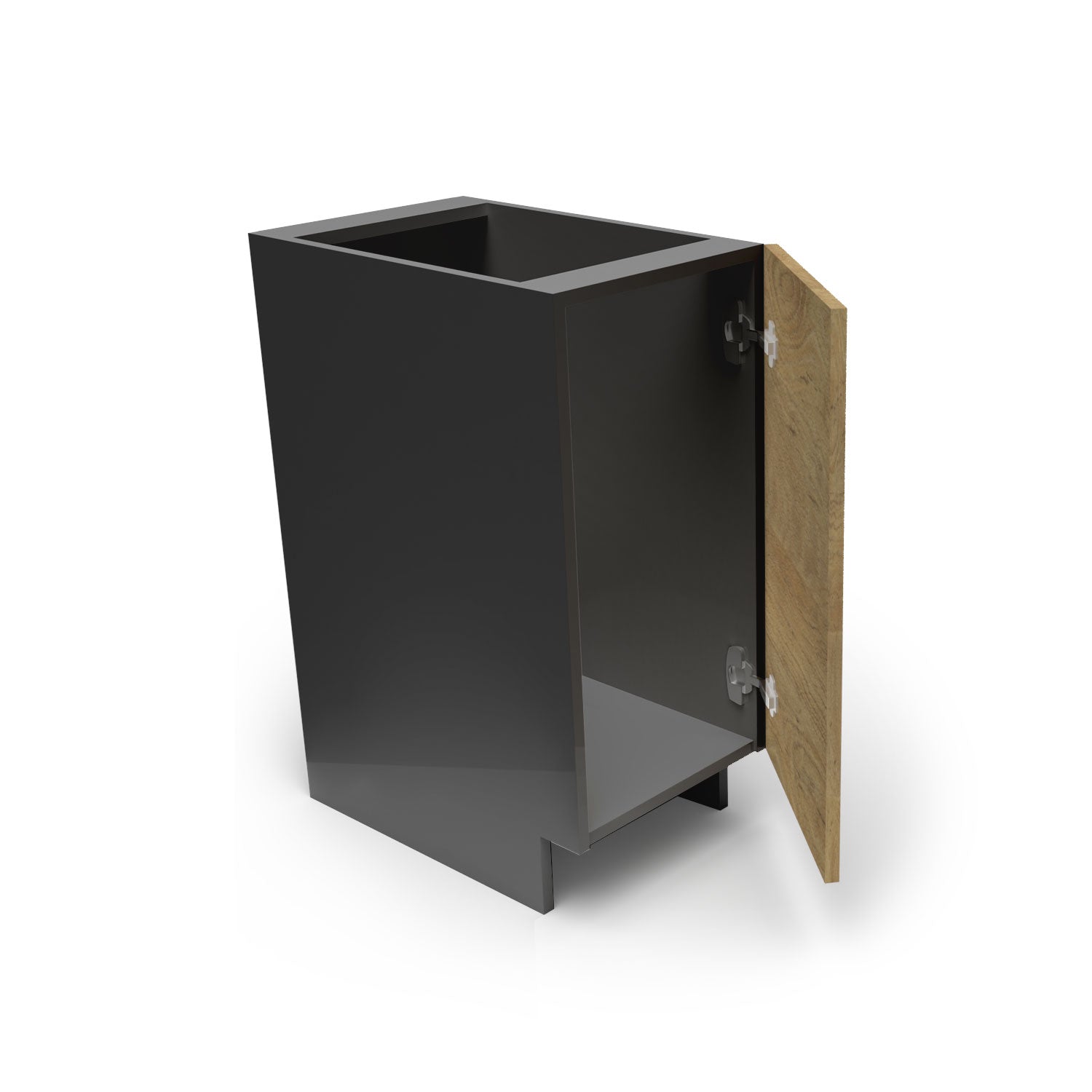 Meuble de cuisine bas - porte fini bois