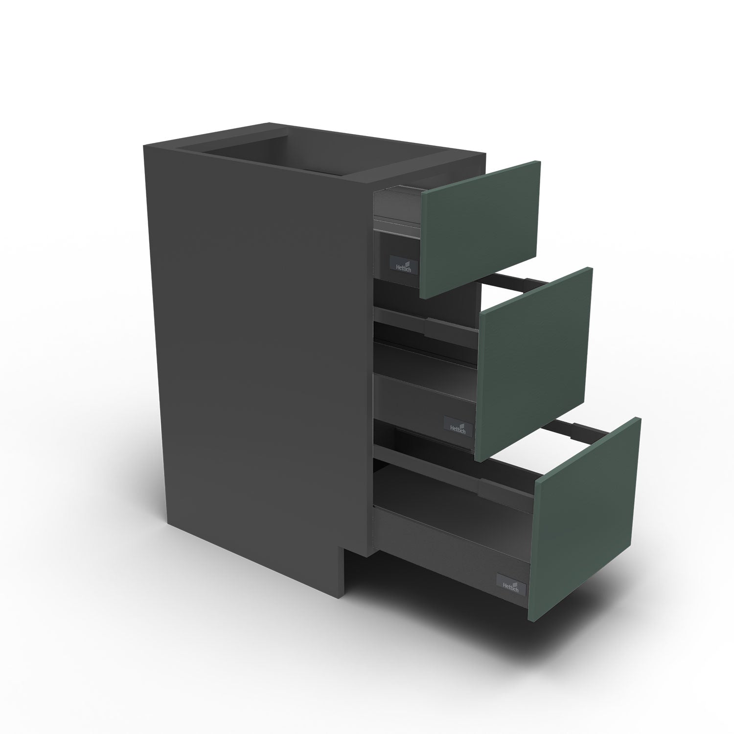 Meuble de cuisine bas - 3 tiroirs