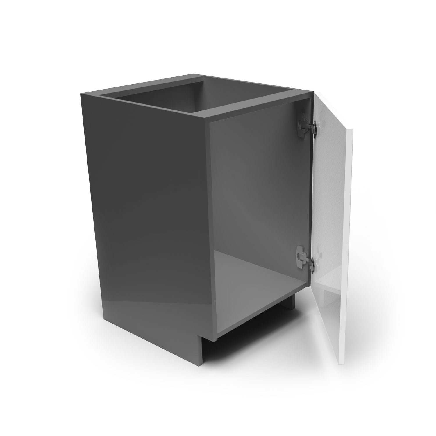 Meuble de cuisine bas - porte fini lustré
