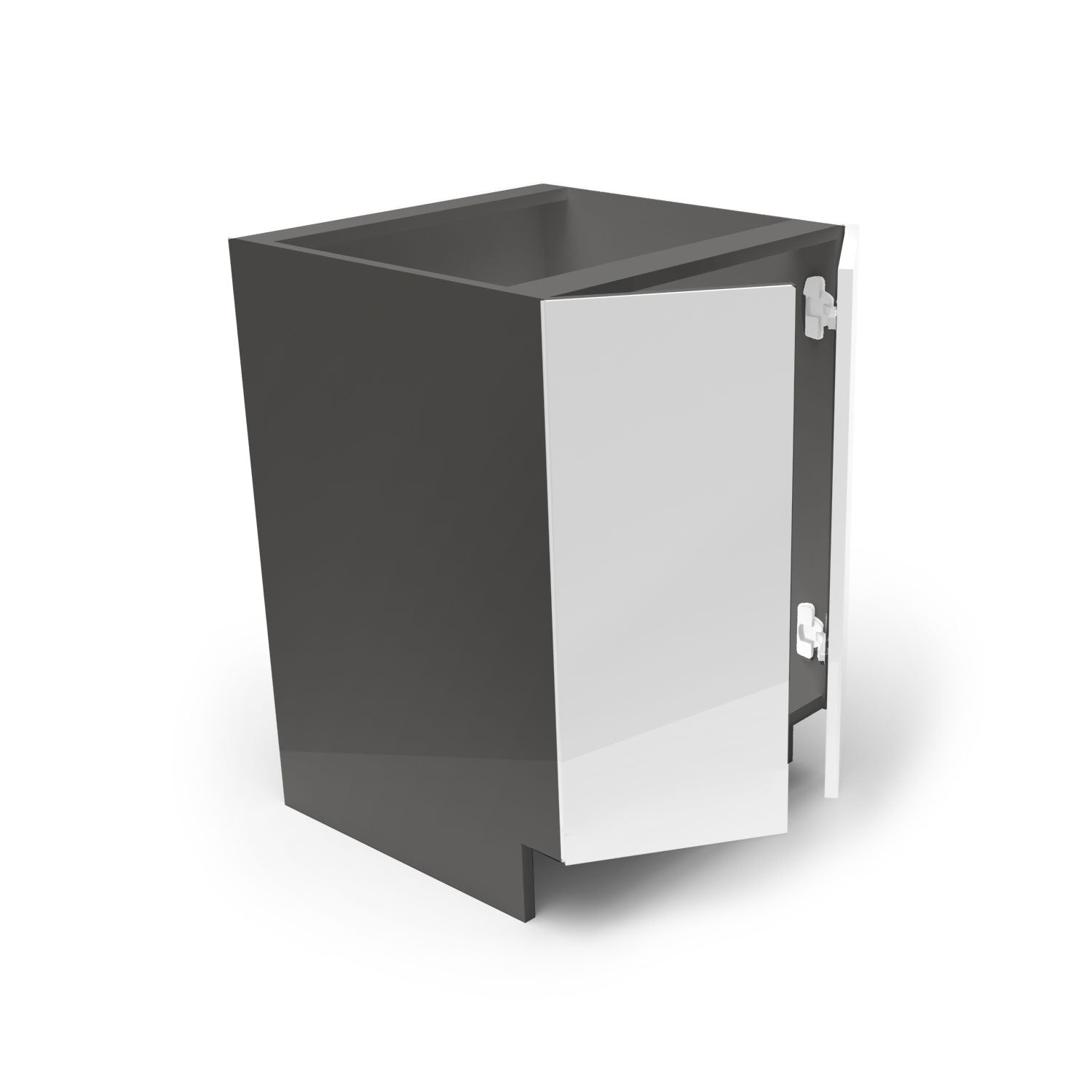 Meuble de cuisine bas - porte fini lustré