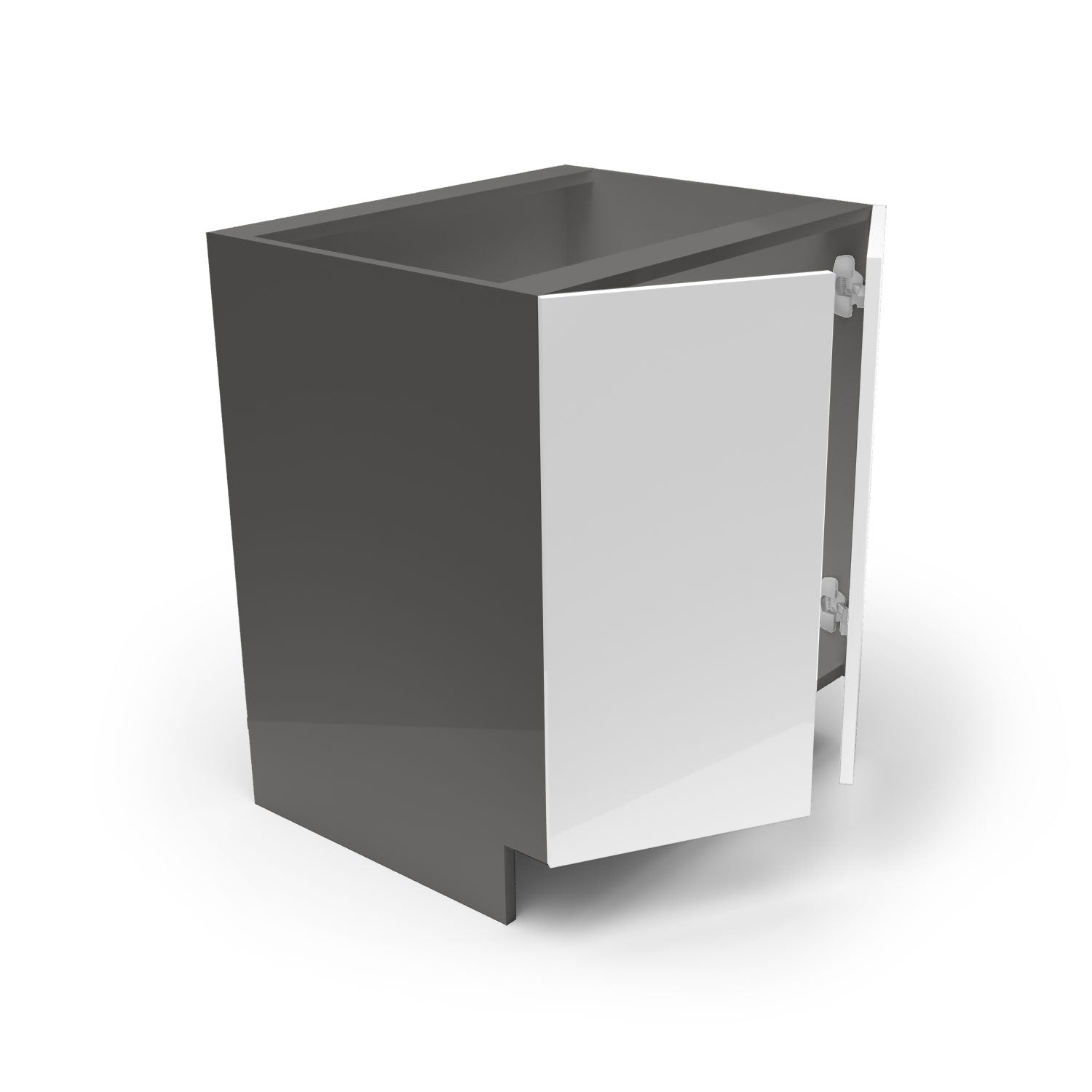 Meuble de cuisine bas - porte fini lustré