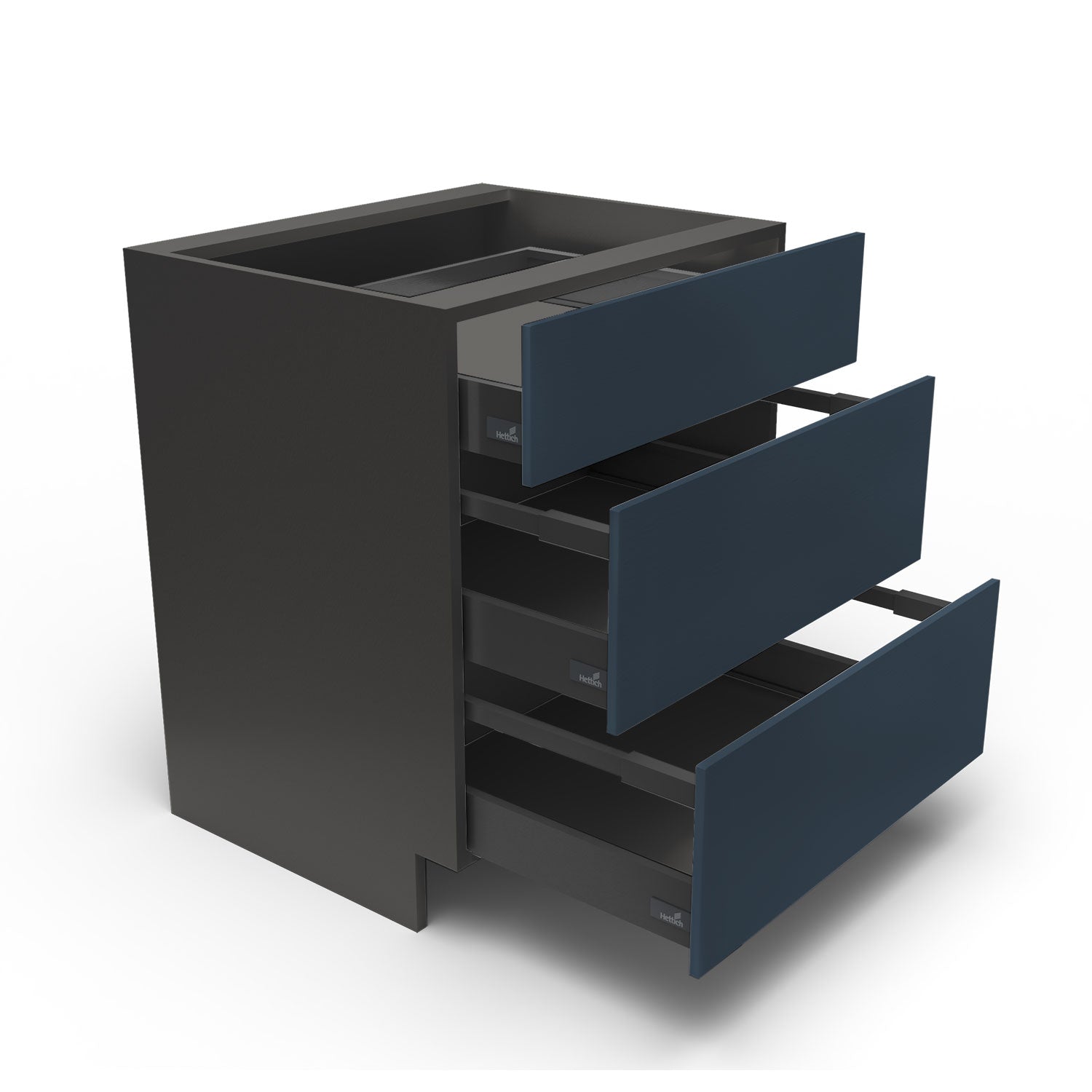 Meuble de cuisine bas - 3 tiroirs