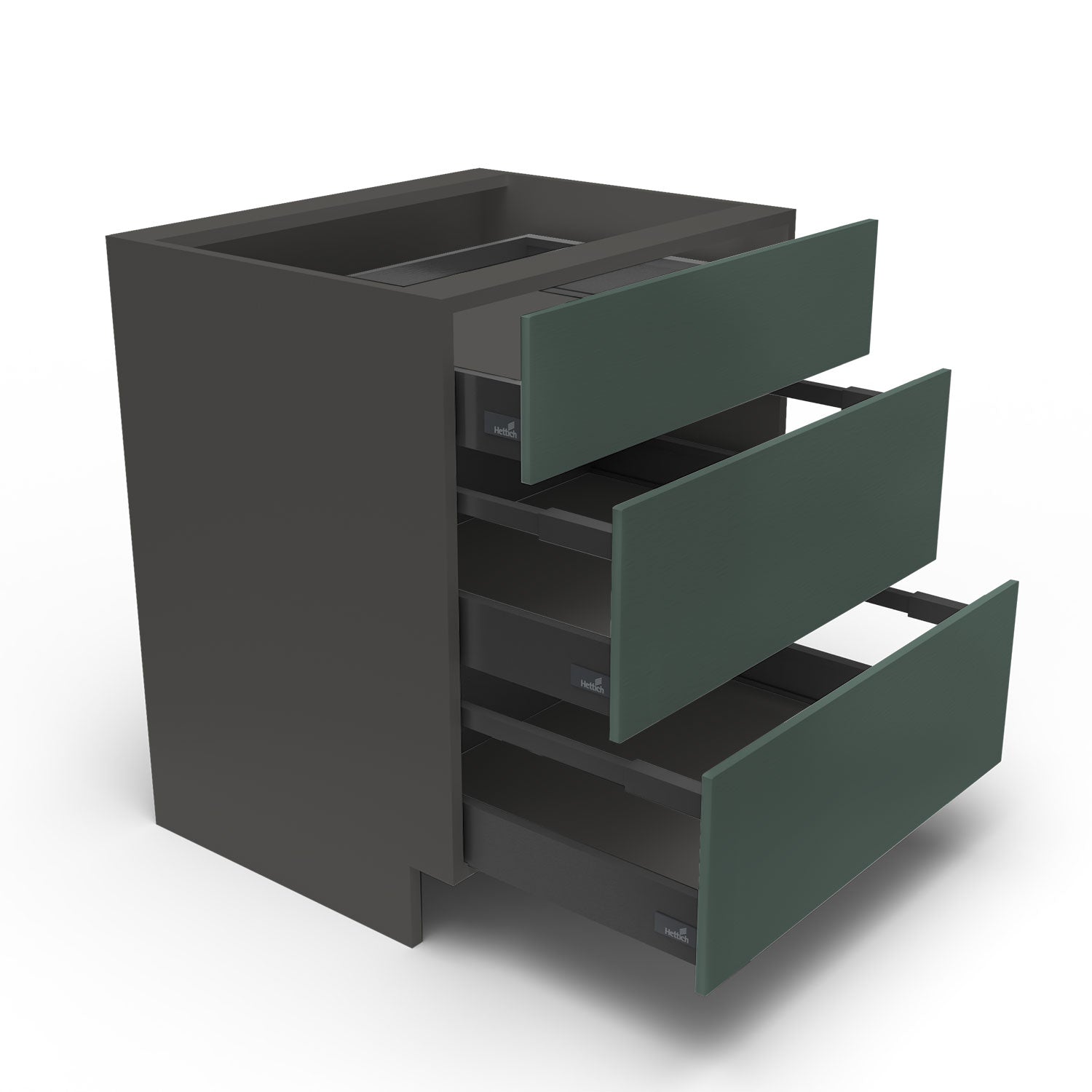 Meuble de cuisine bas - 3 tiroirs