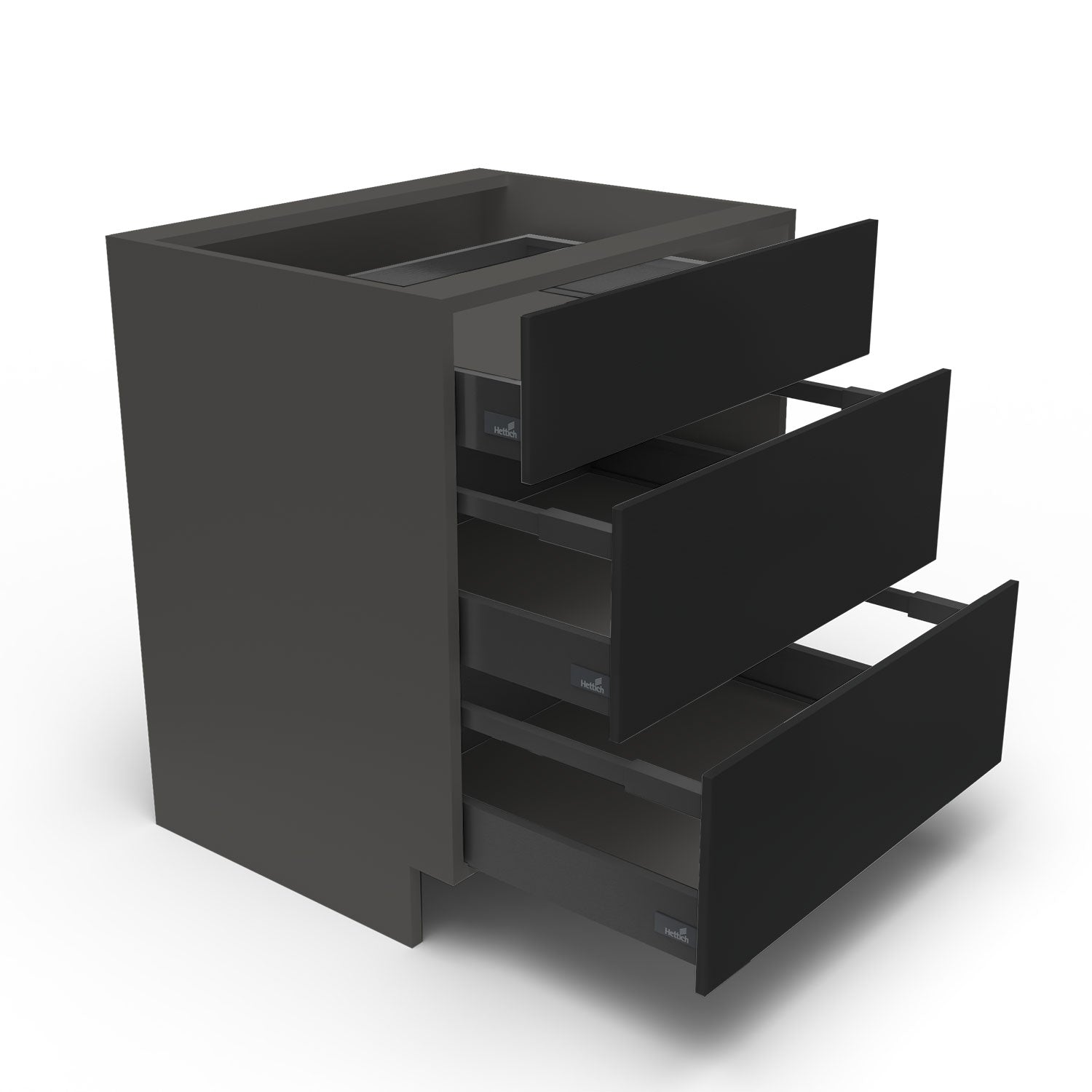 Meuble de cuisine bas - 3 tiroirs