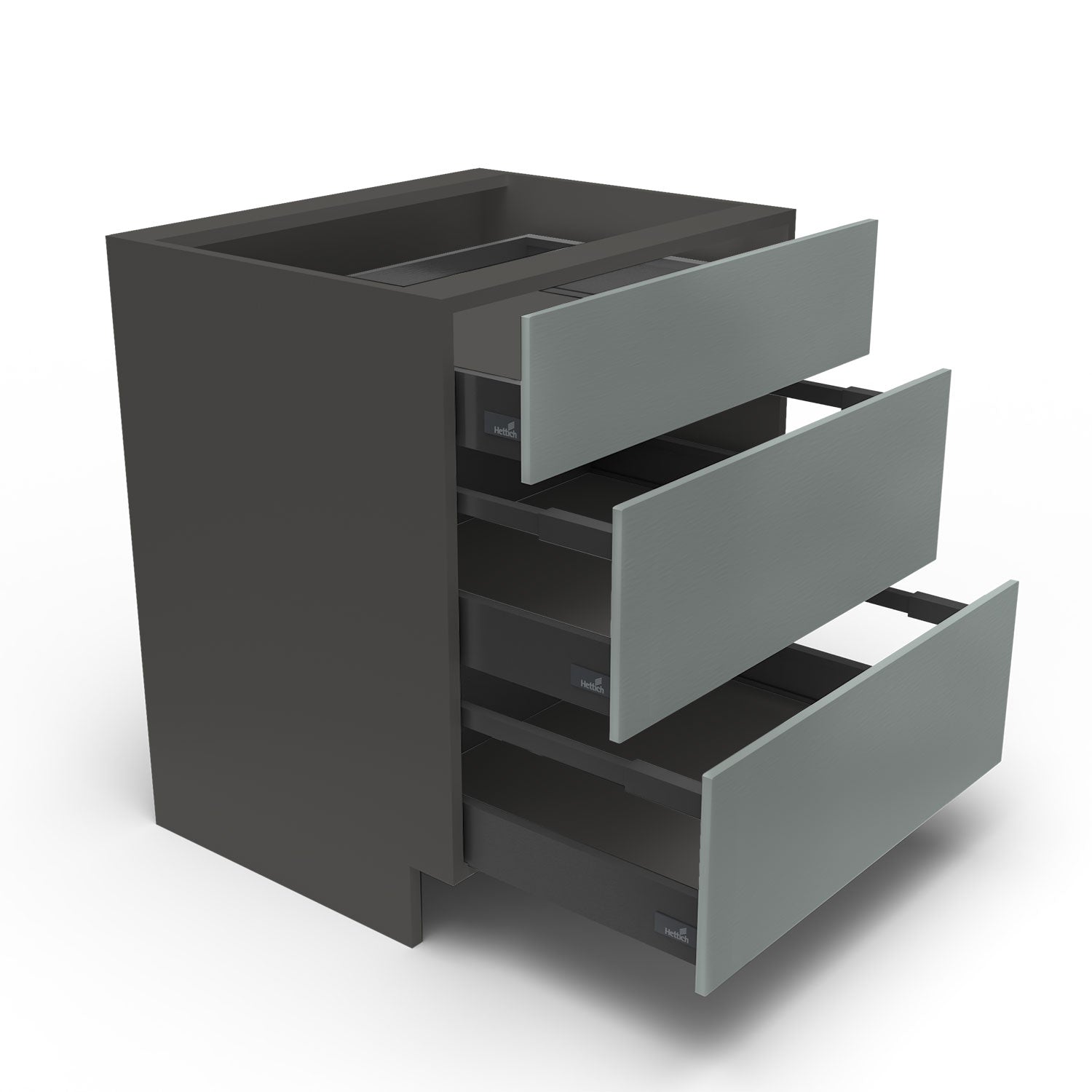 Meuble de cuisine bas - 3 tiroirs