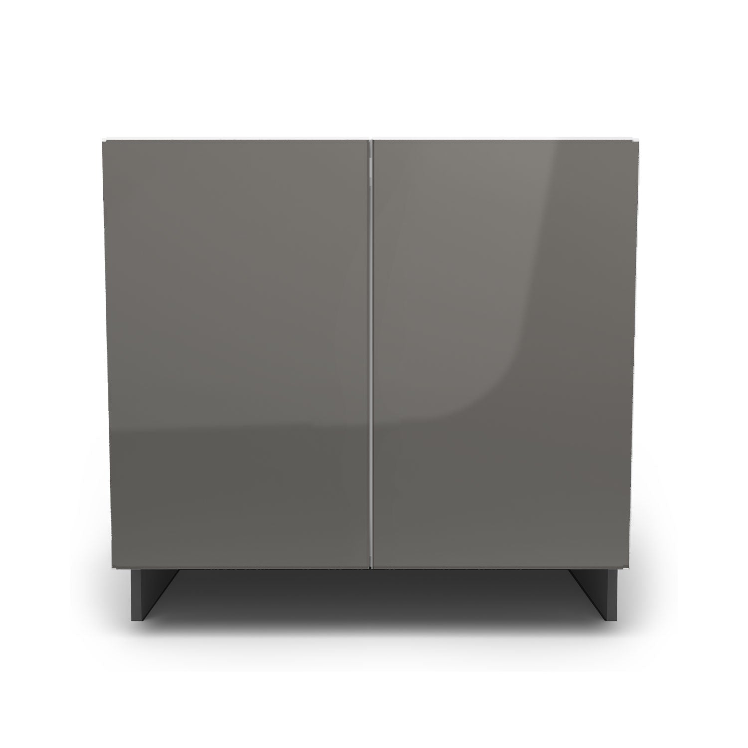 Meuble de cuisine bas - porte fini lustré