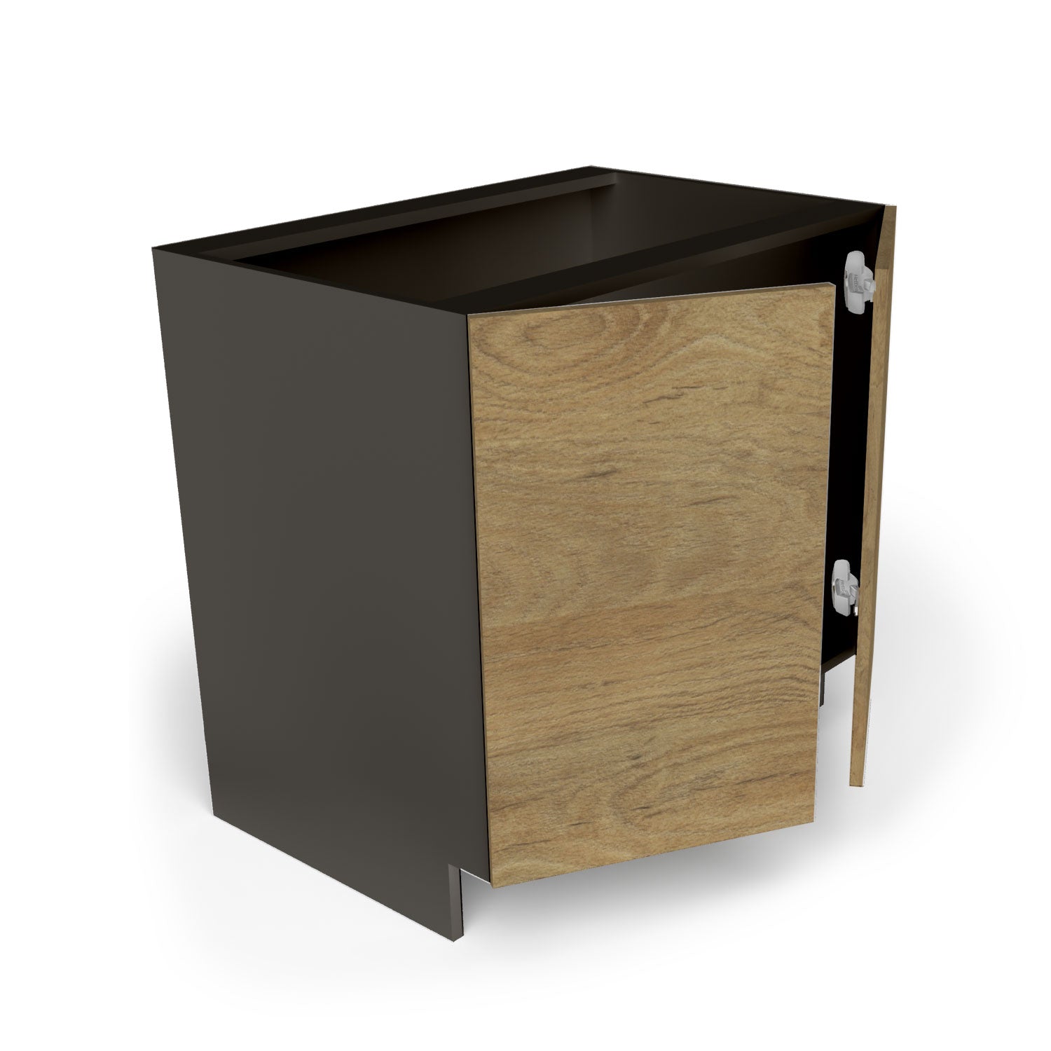 Meuble de cuisine bas - porte fini bois