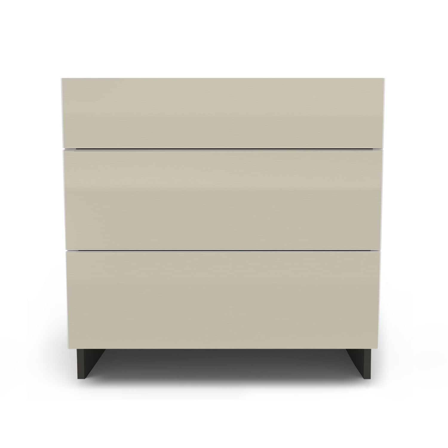 Meuble de cuisine bas - 3 tiroirs fini lustré