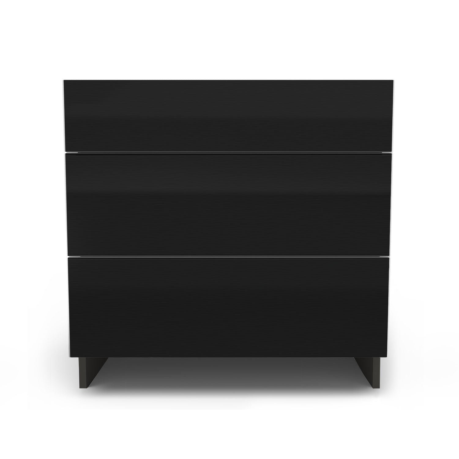 Meuble de cuisine bas - 3 tiroirs fini lustré