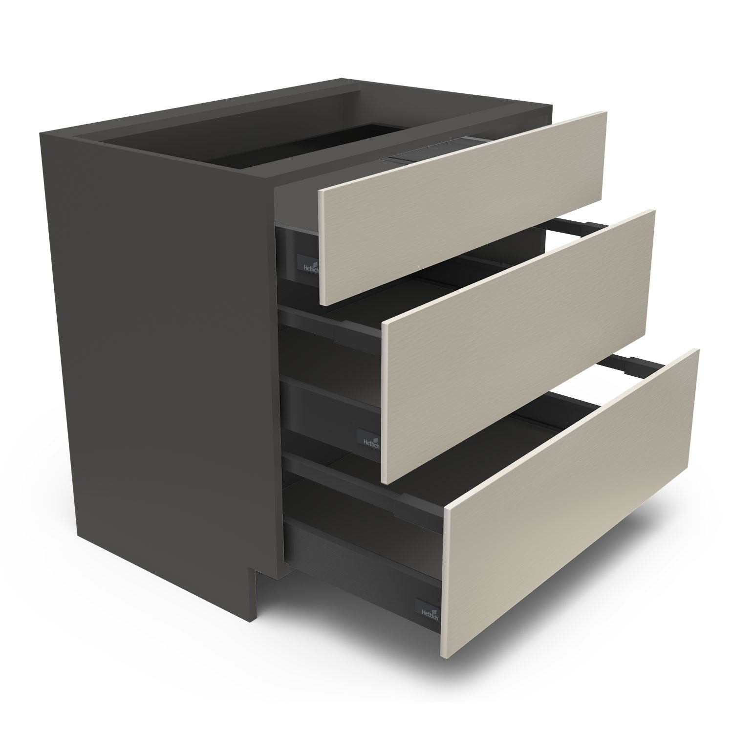 Meuble de cuisine bas - 3 tiroirs