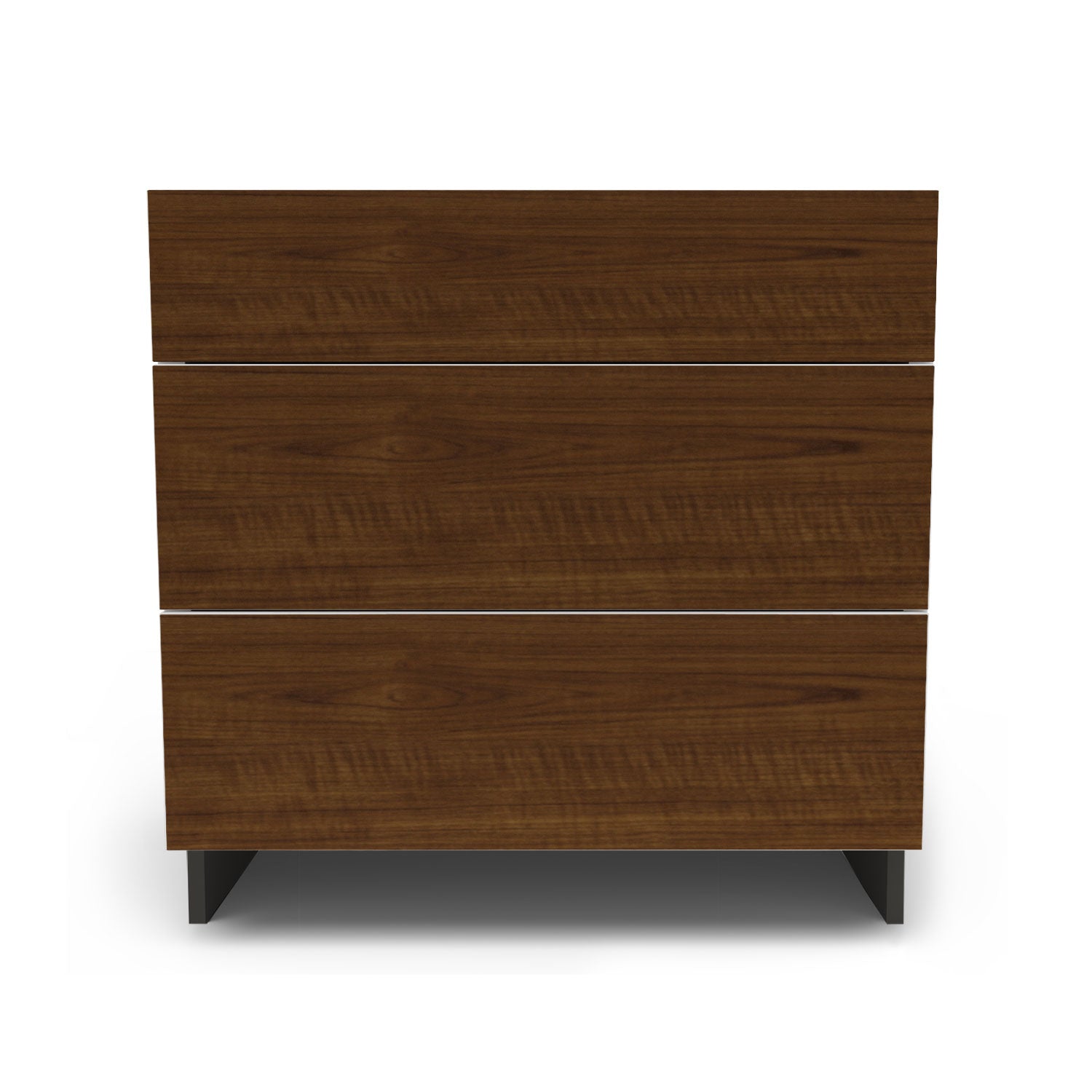 Meuble de cuisine bas - 3 tiroirs fini bois