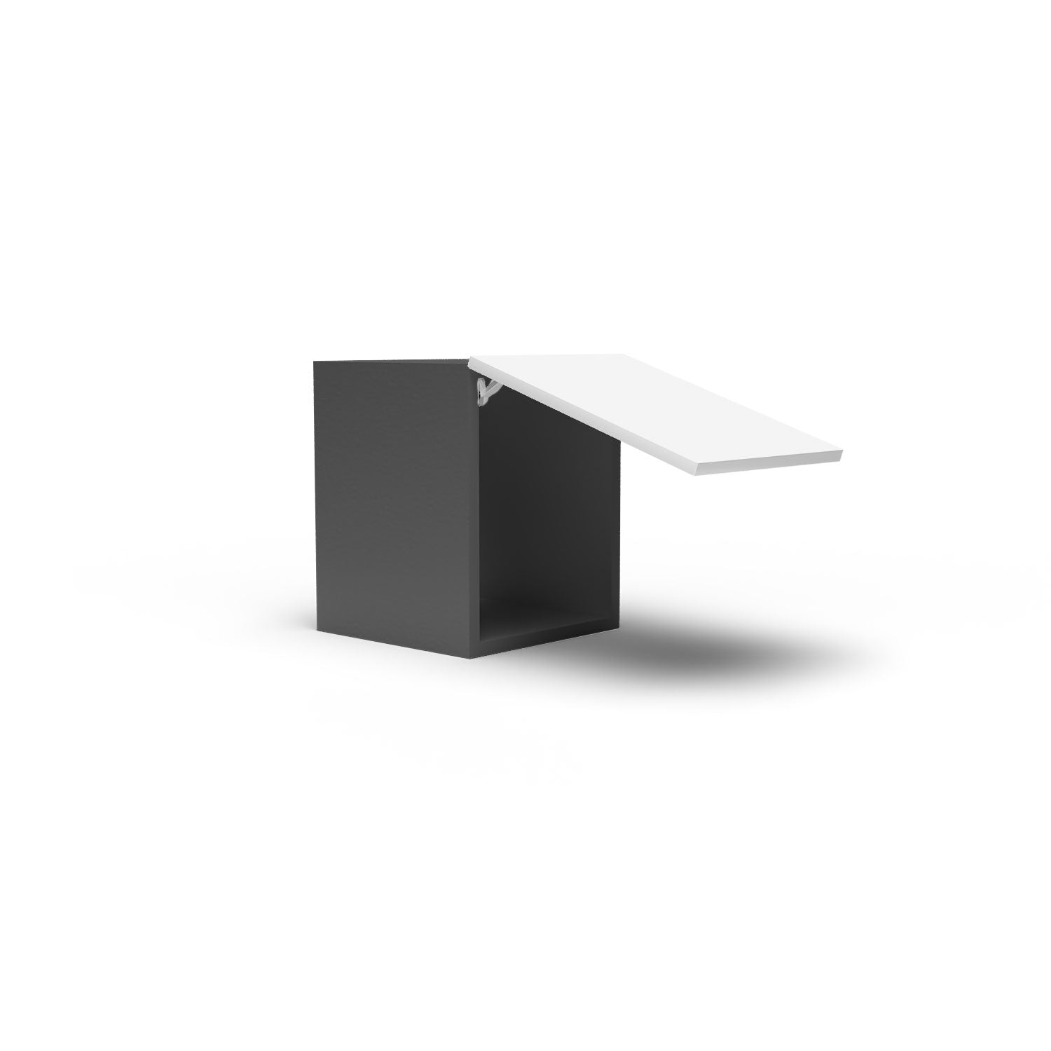 Meuble de cuisine haut - porte horizontale
