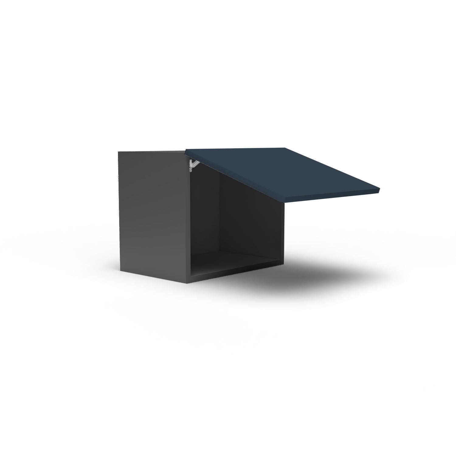 Meuble de cuisine haut - porte horizontale