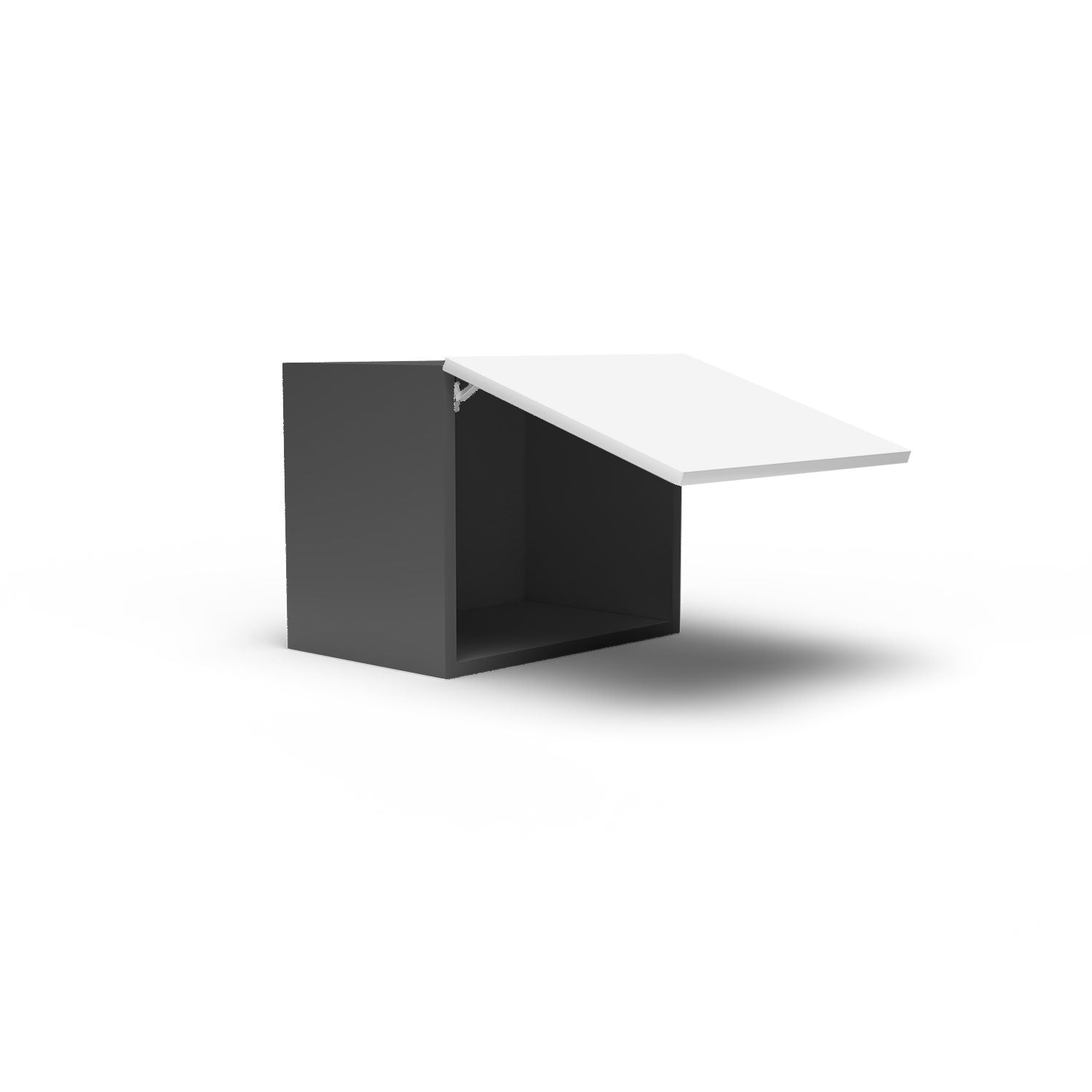 Meuble de cuisine haut - porte horizontale