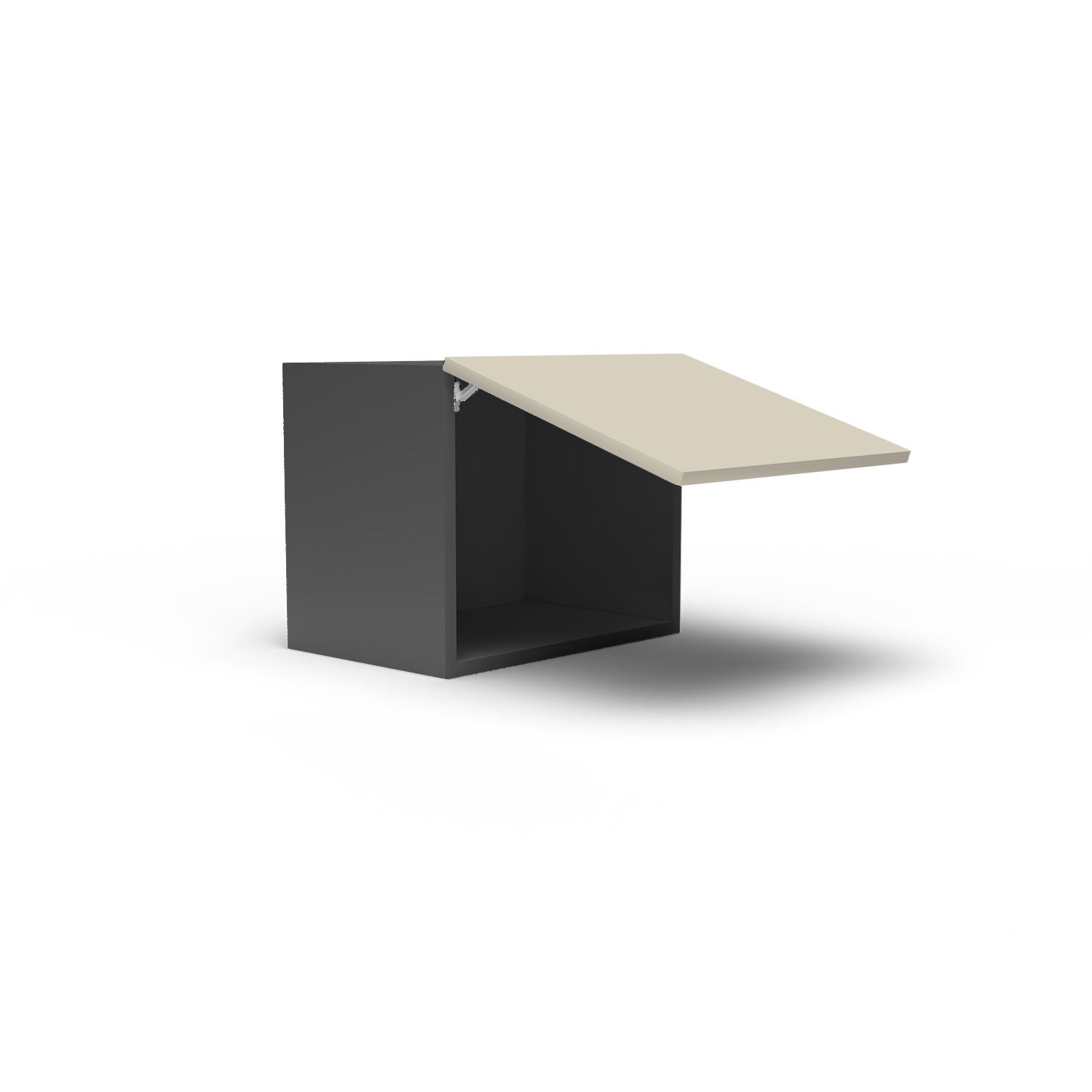 Meuble de cuisine haut - porte horizontale