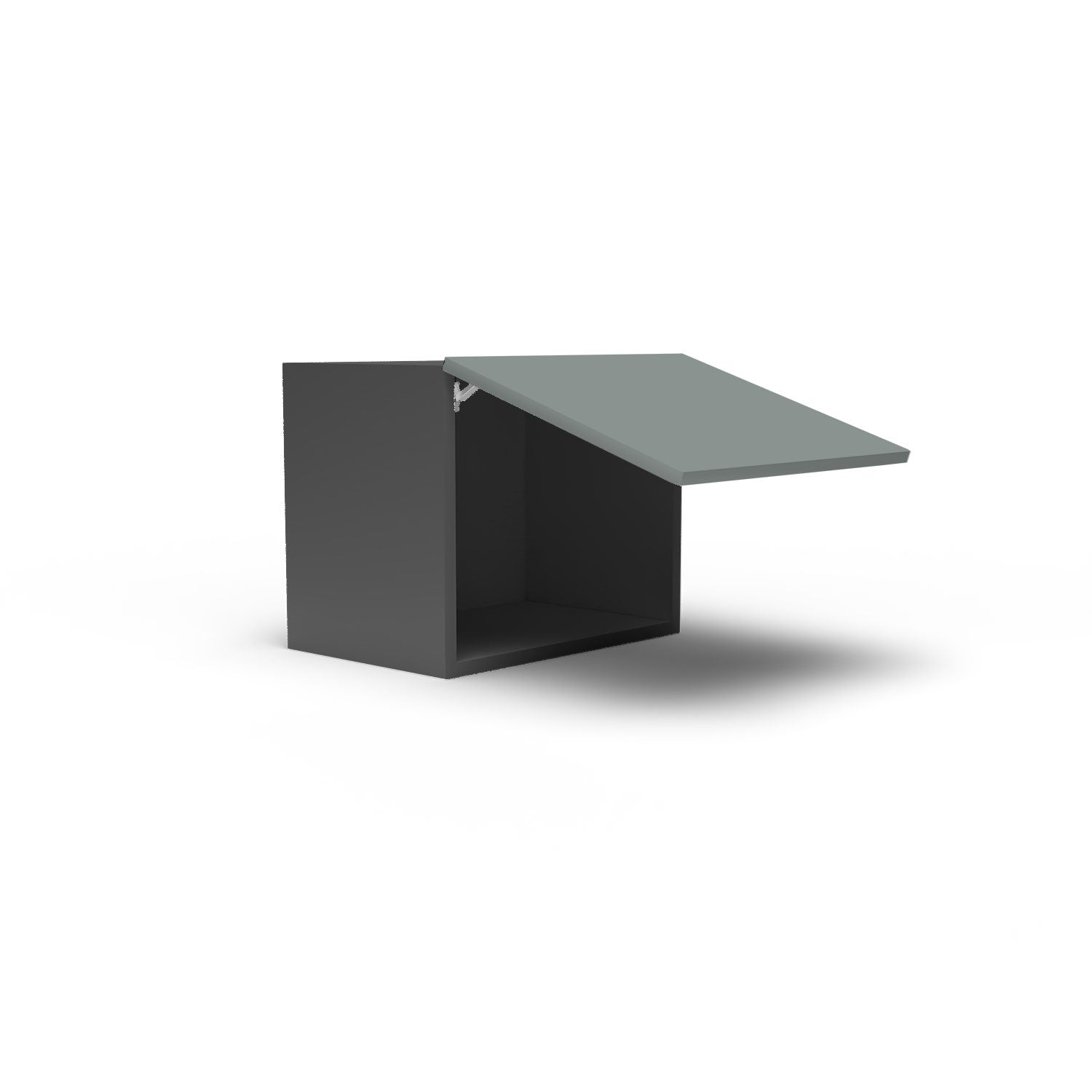 Meuble de cuisine haut - porte horizontale