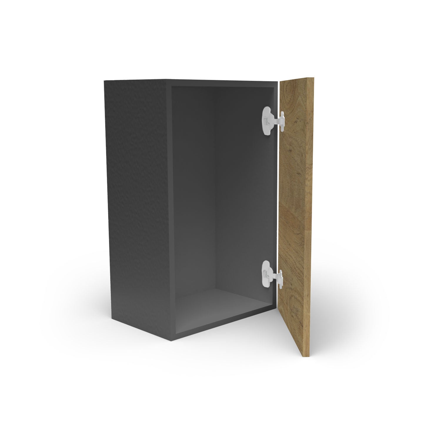 Meuble de cuisine haut - porte fini bois