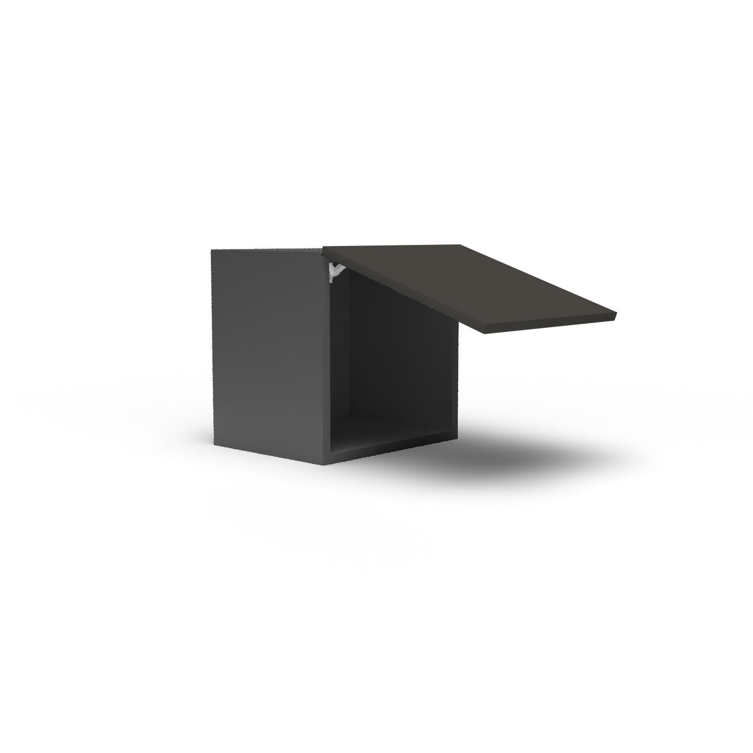 Meuble de cuisine haut - porte horizontale