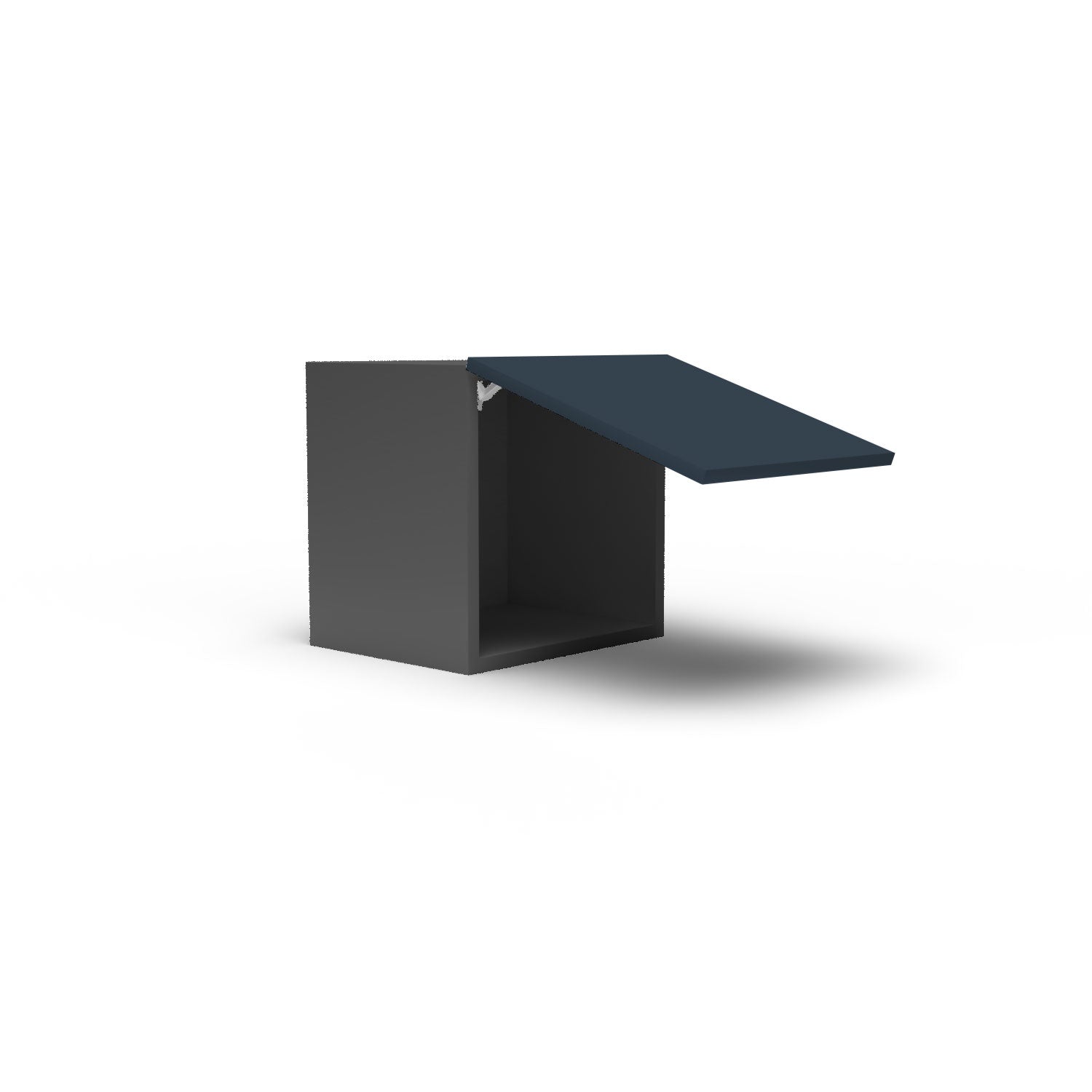 Meuble de cuisine haut - porte horizontale