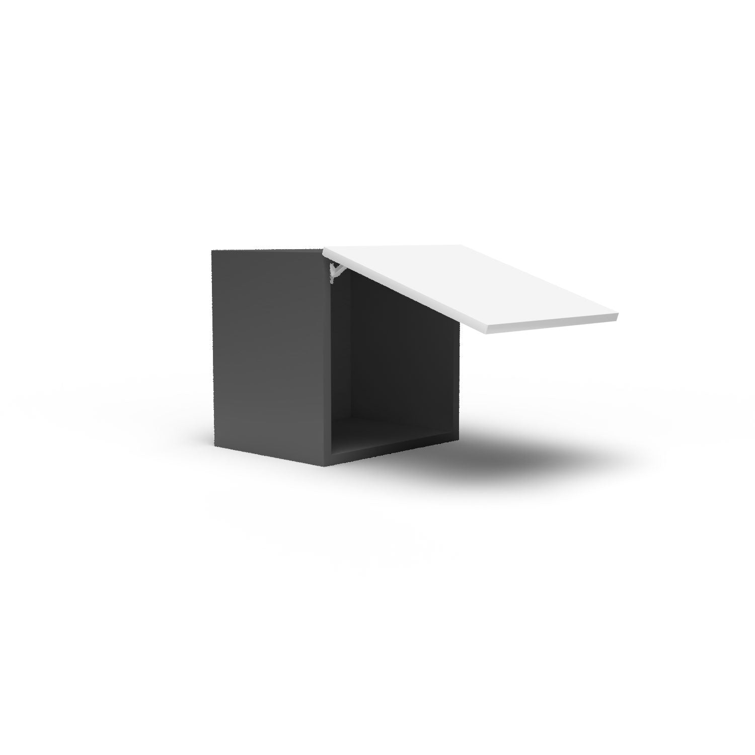 Meuble de cuisine haut - porte horizontale
