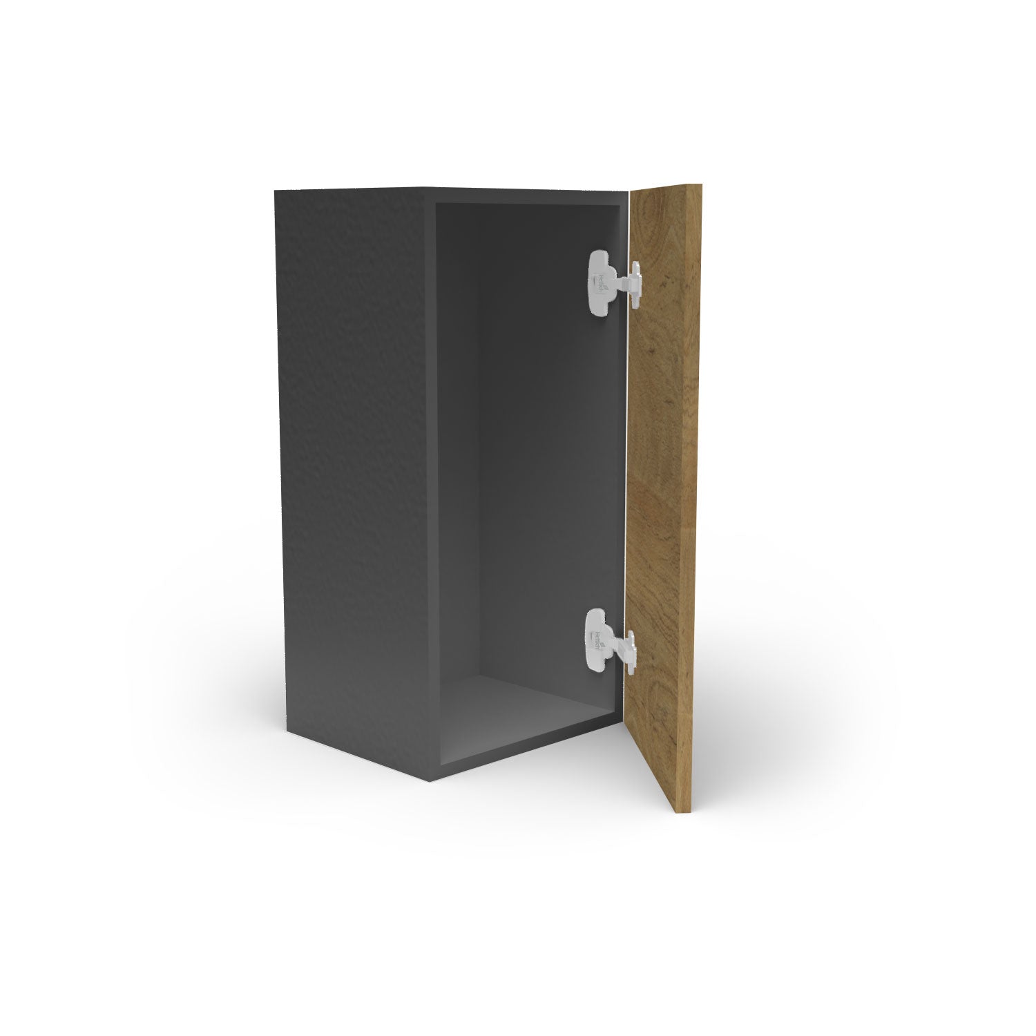 Meuble de cuisine haut - porte fini bois