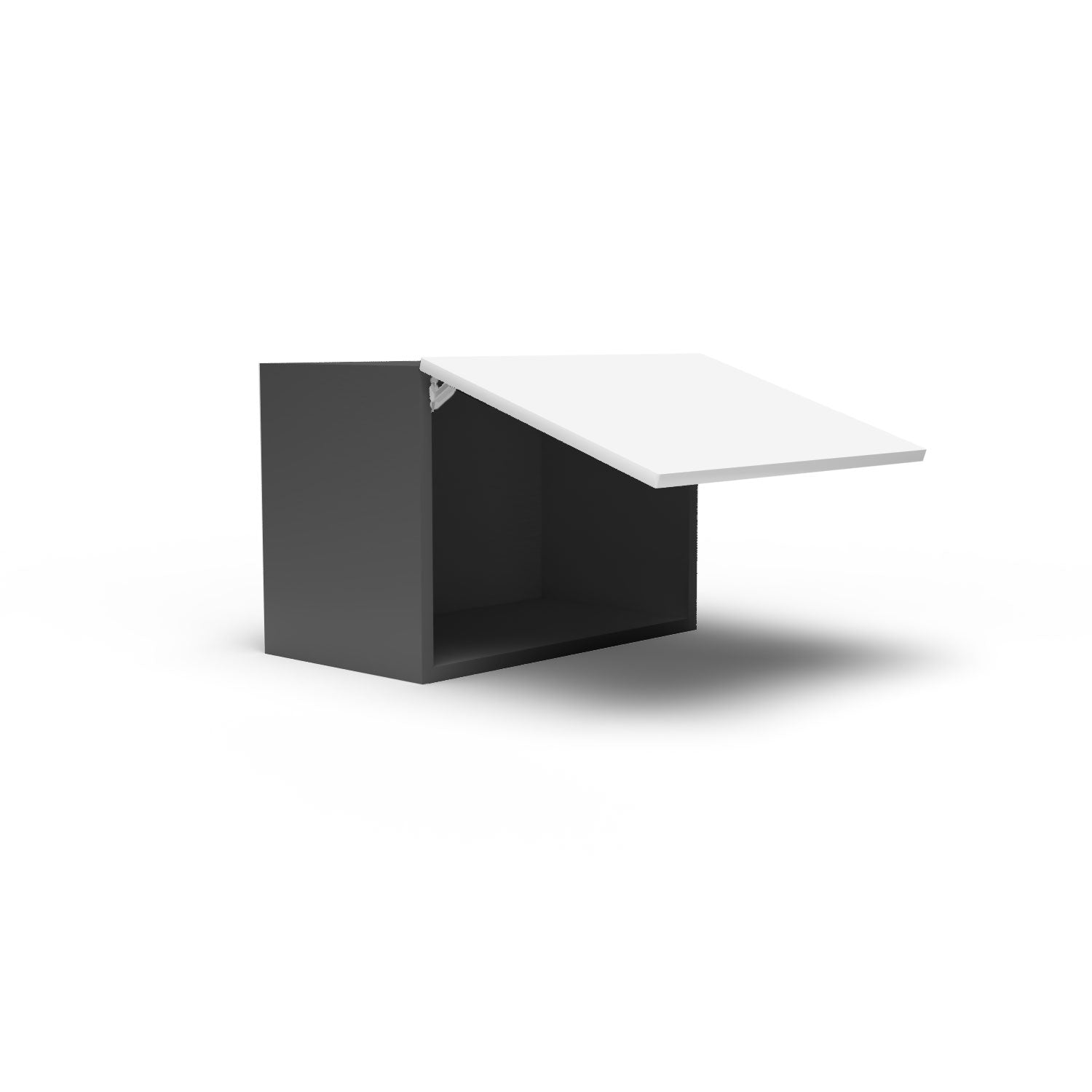 Meuble de cuisine haut - porte horizontale