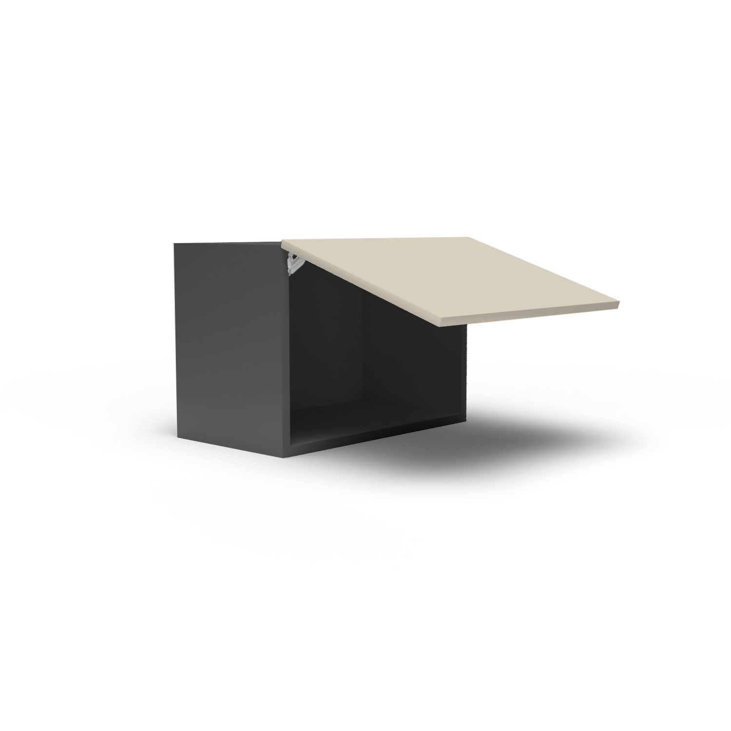 Meuble de cuisine haut - porte horizontale