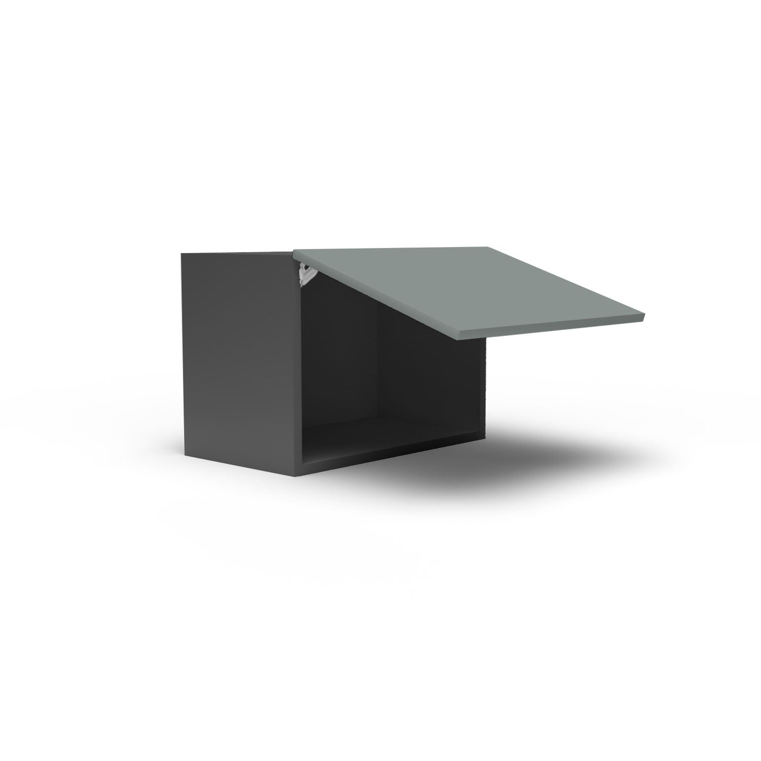 Meuble de cuisine haut - porte horizontale