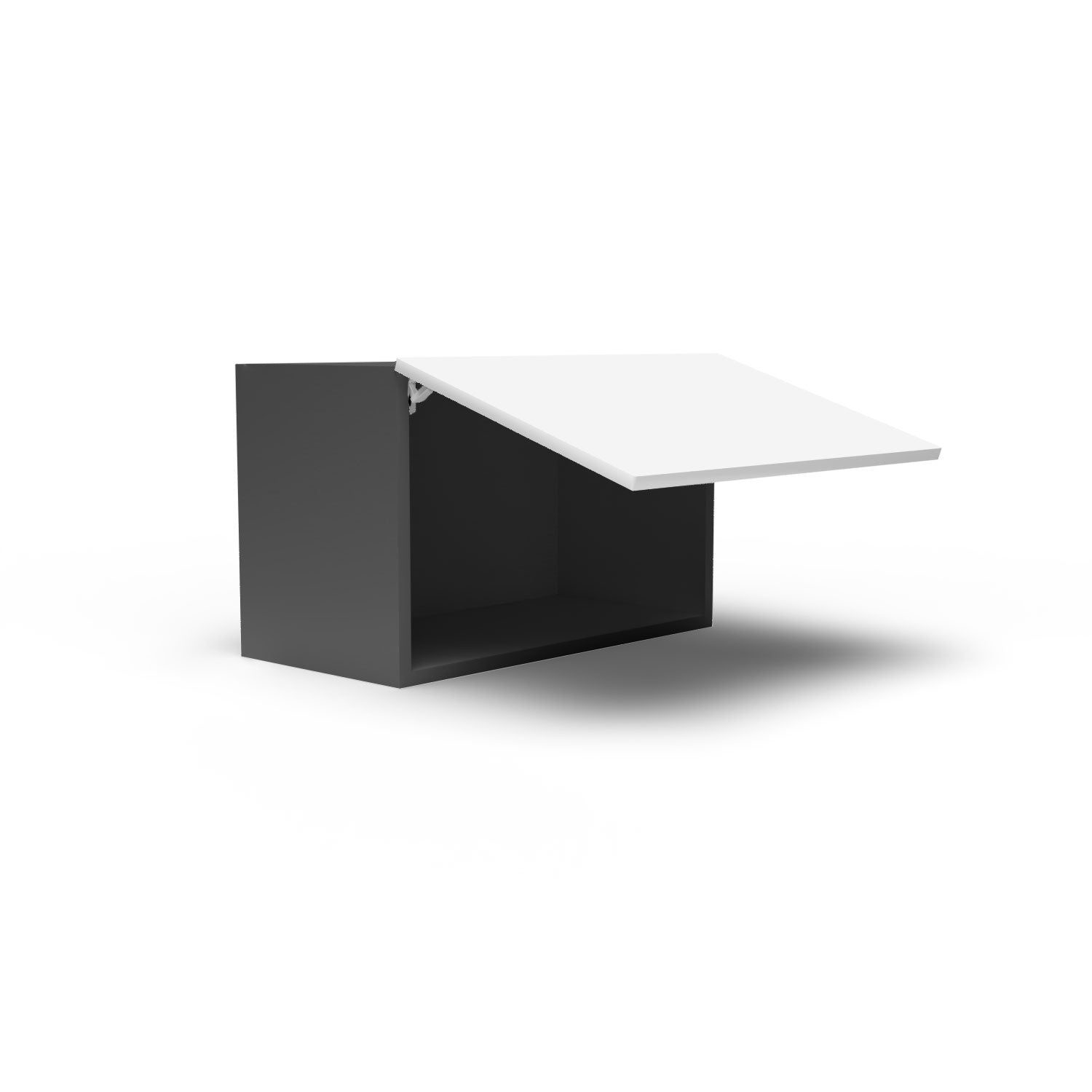 Meuble de cuisine haut - porte horizontale