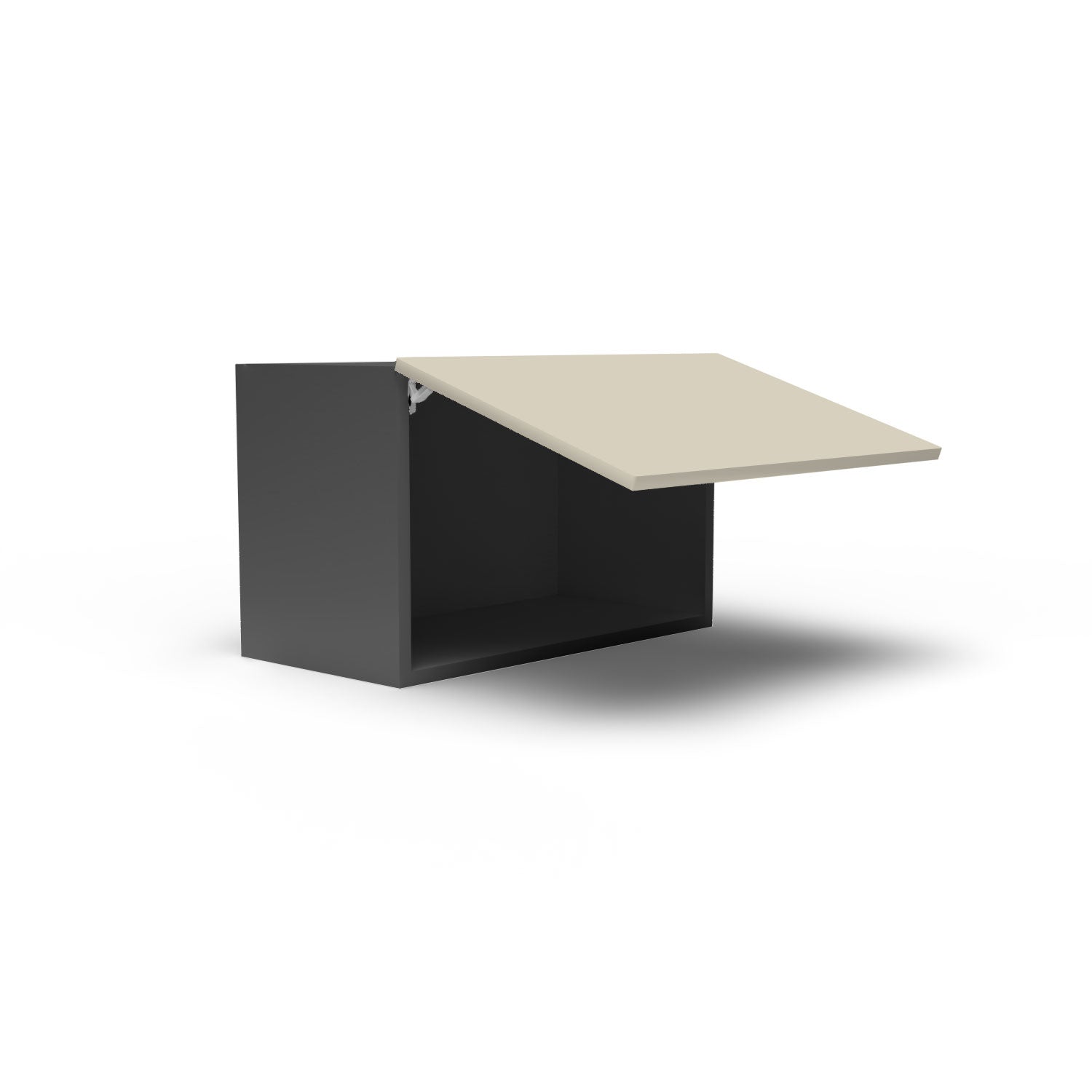 Meuble de cuisine haut - porte horizontale